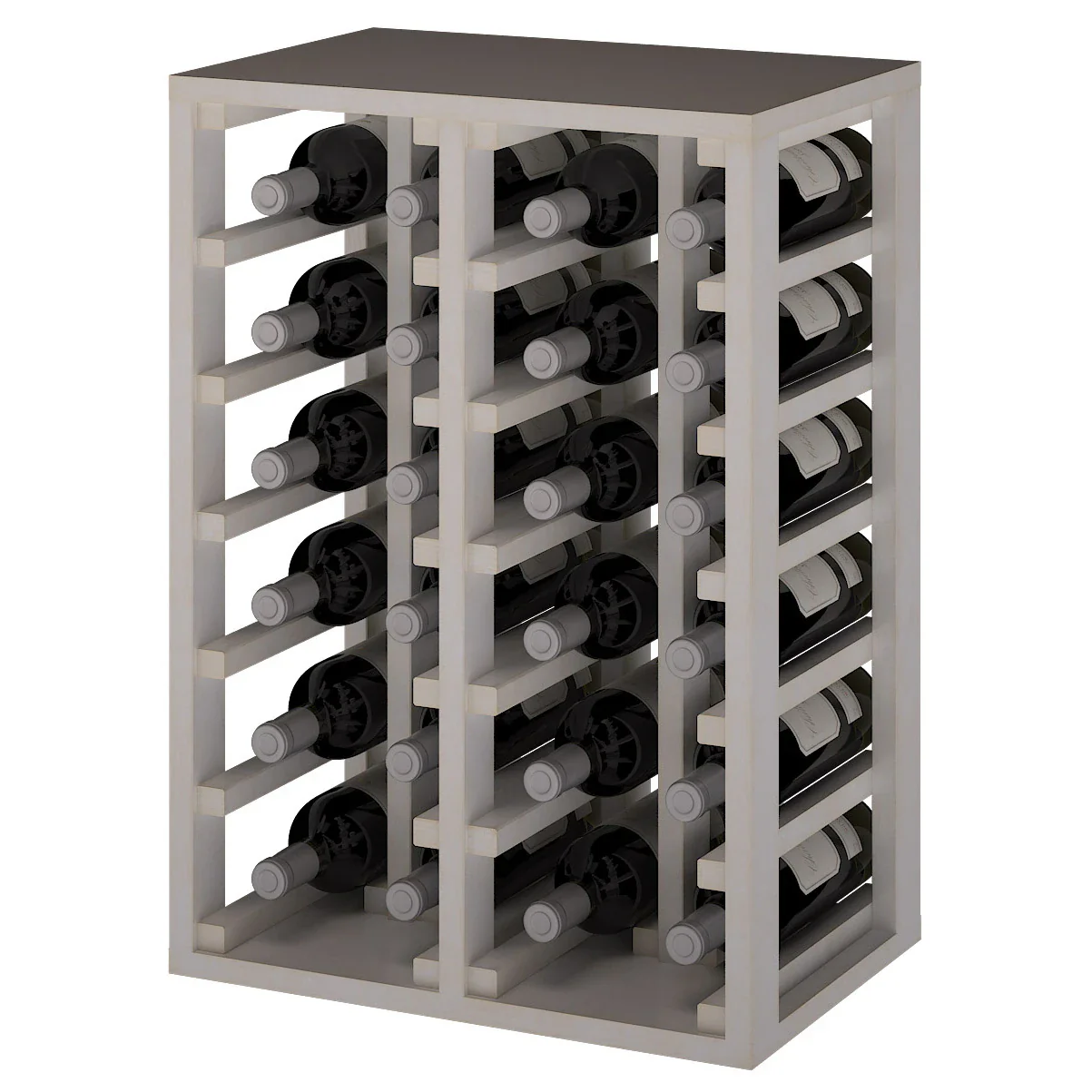 Botellero de madera de pino para 24 botellas Godello EW2014 - Image 3