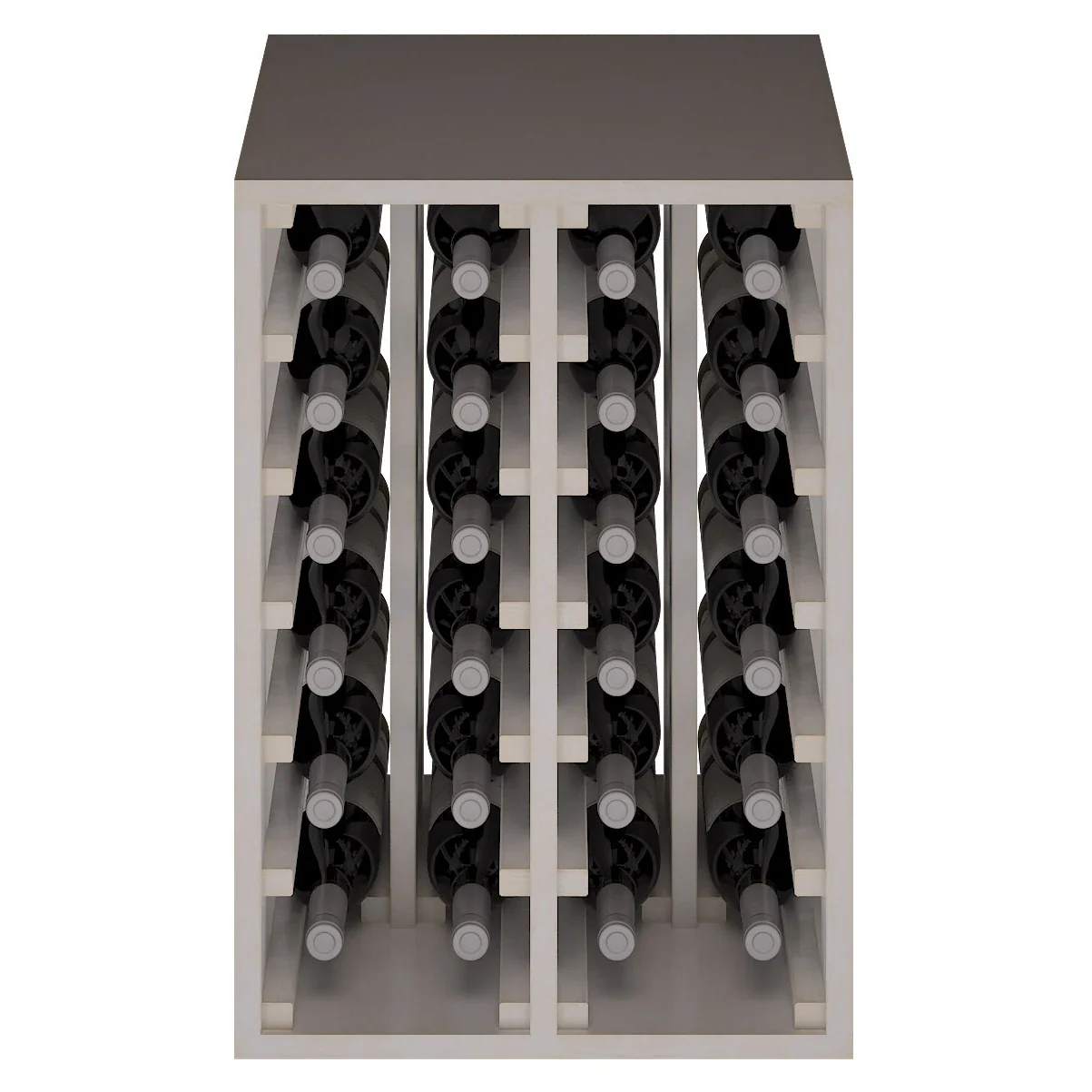 Botellero de madera de pino para 24 botellas Godello EW2014 - Image 4