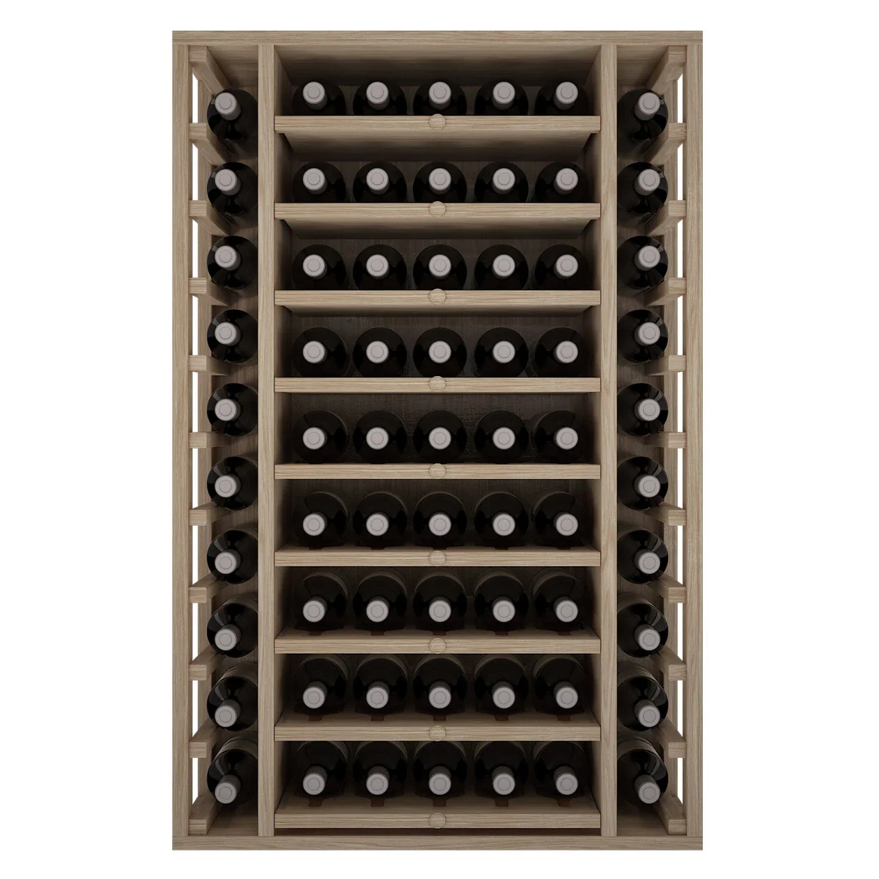 Botellero de madera de roble para 65 botellas Godello ER2540 - Image 2