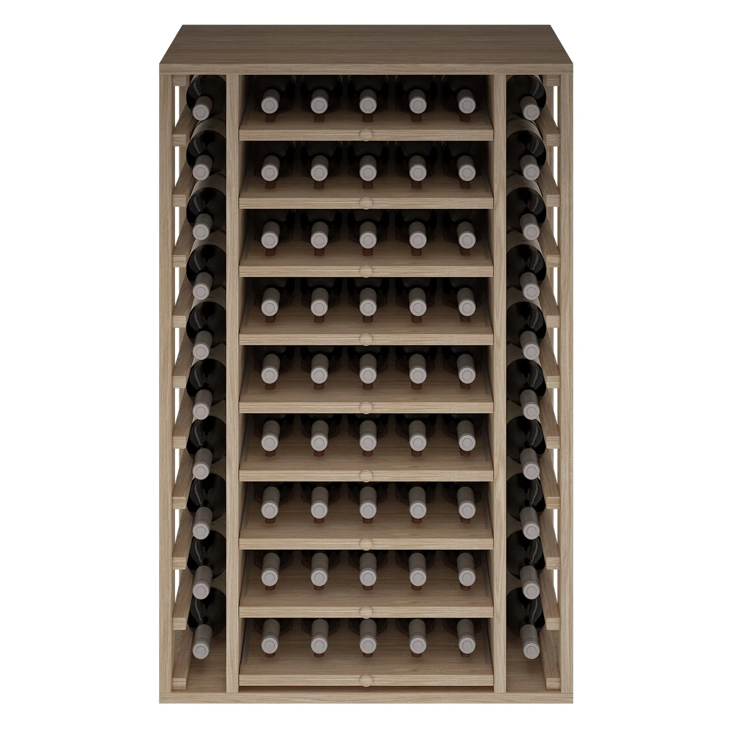 Botellero de madera de roble para 65 botellas Godello ER2540 - Image 4