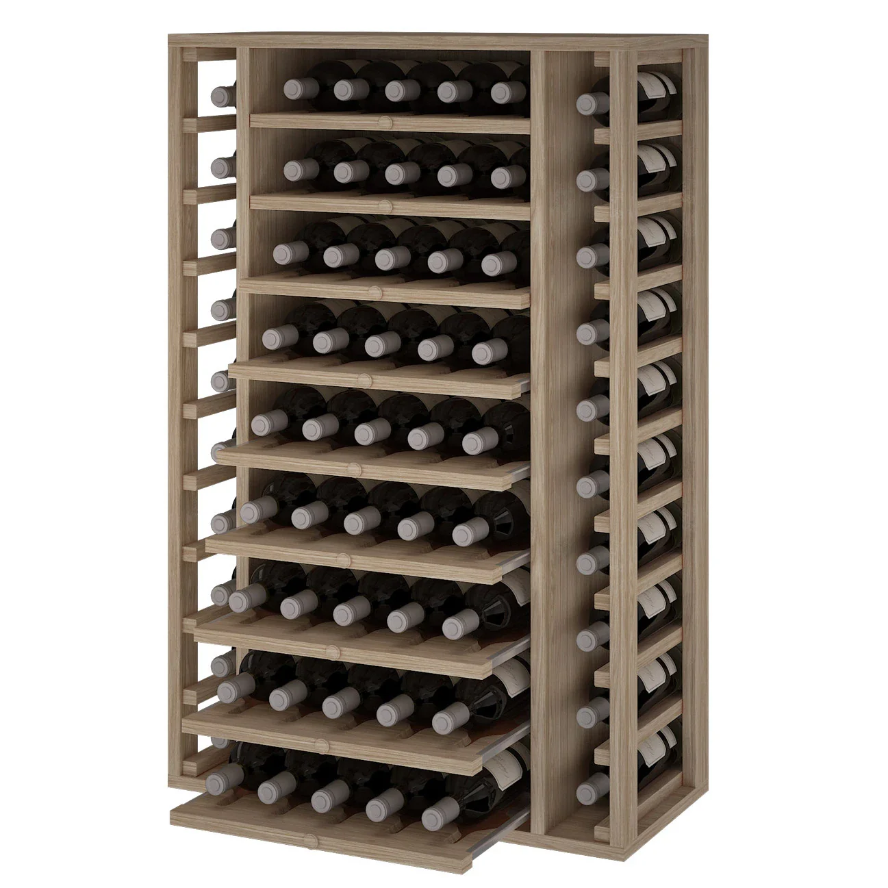 Botellero de madera de roble para 65 botellas Godello ER2540 - Image 5