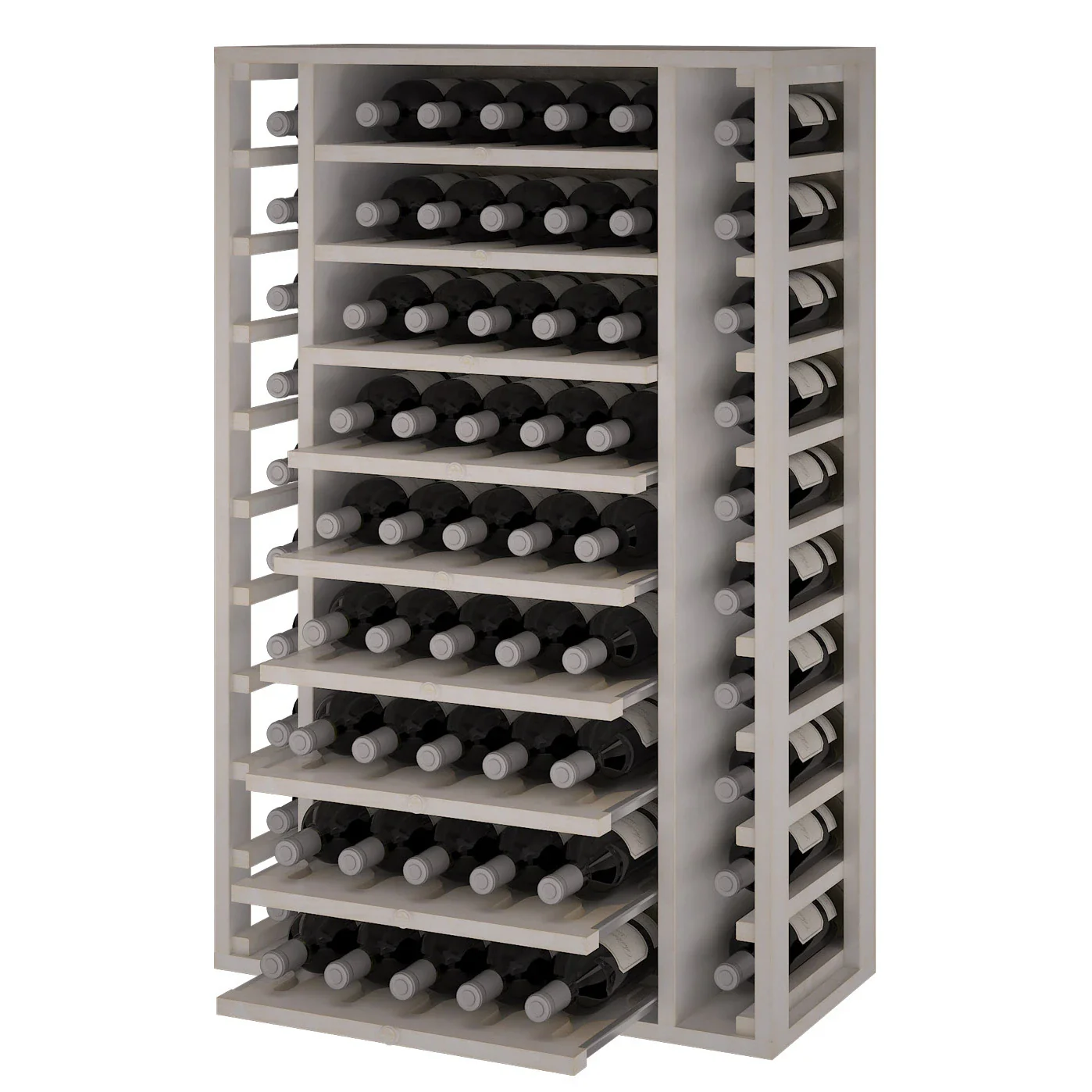 Botellero de madera de pino para 65 botellas Godello EW2540 - Image 5