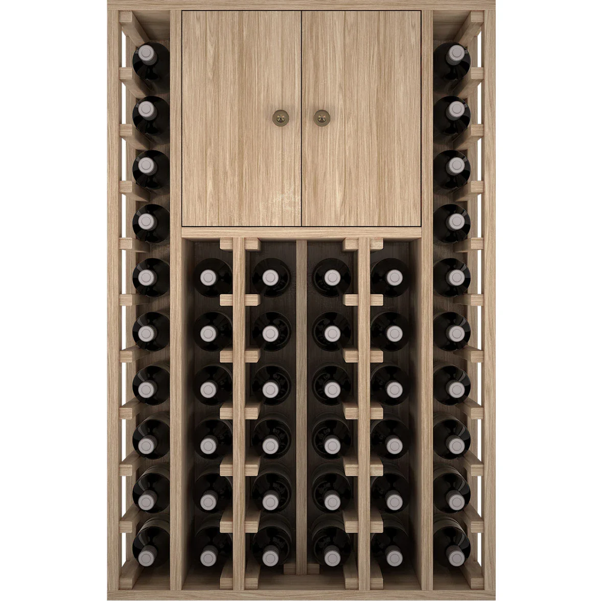 Botellero de madera de roble para 46 botellas Godello ER2515 - Image 2