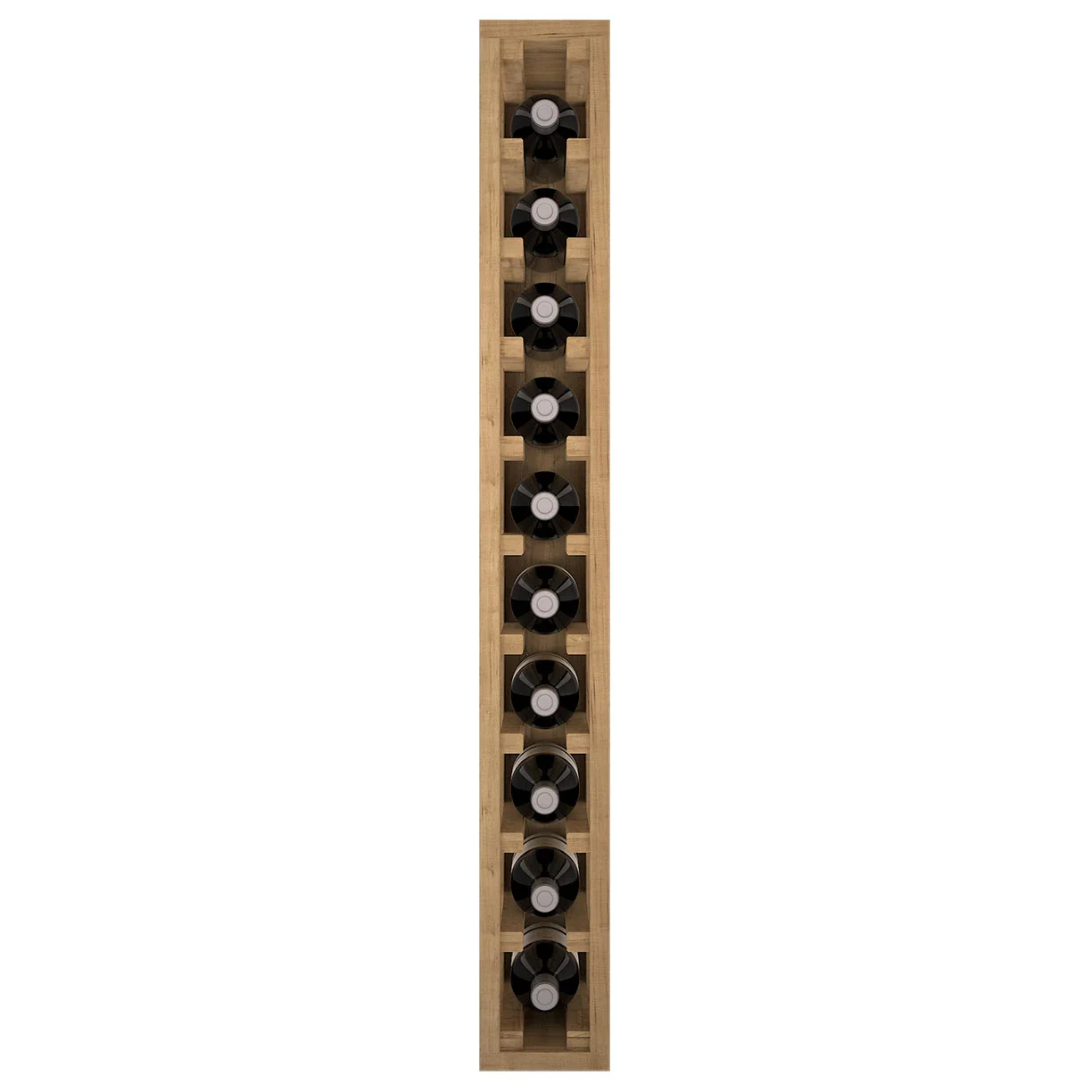 Botellero de madera de pino para 10 botellas Godello EX2031 - Image 4
