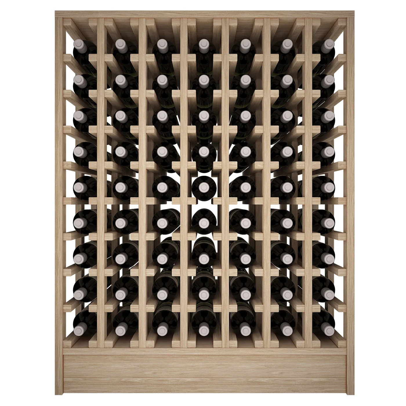 Botellero de madera de pino para 126 botellas Godello EX2067 - Image 2