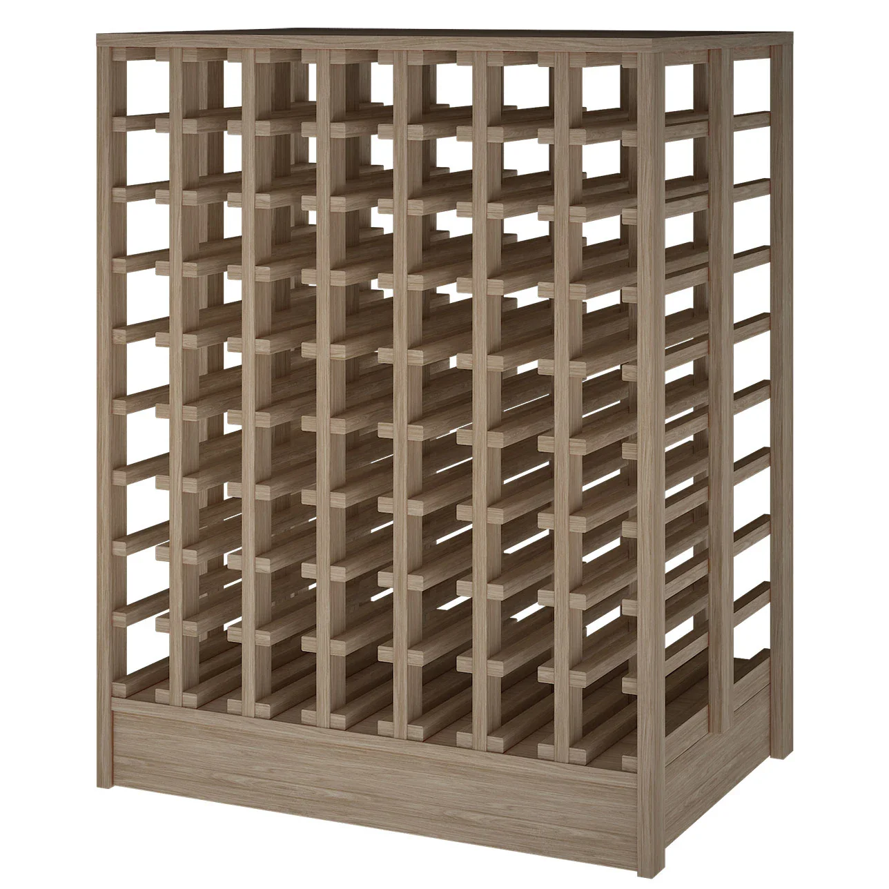Botellero de madera de pino para 126 botellas Godello EX2067 - Image 4