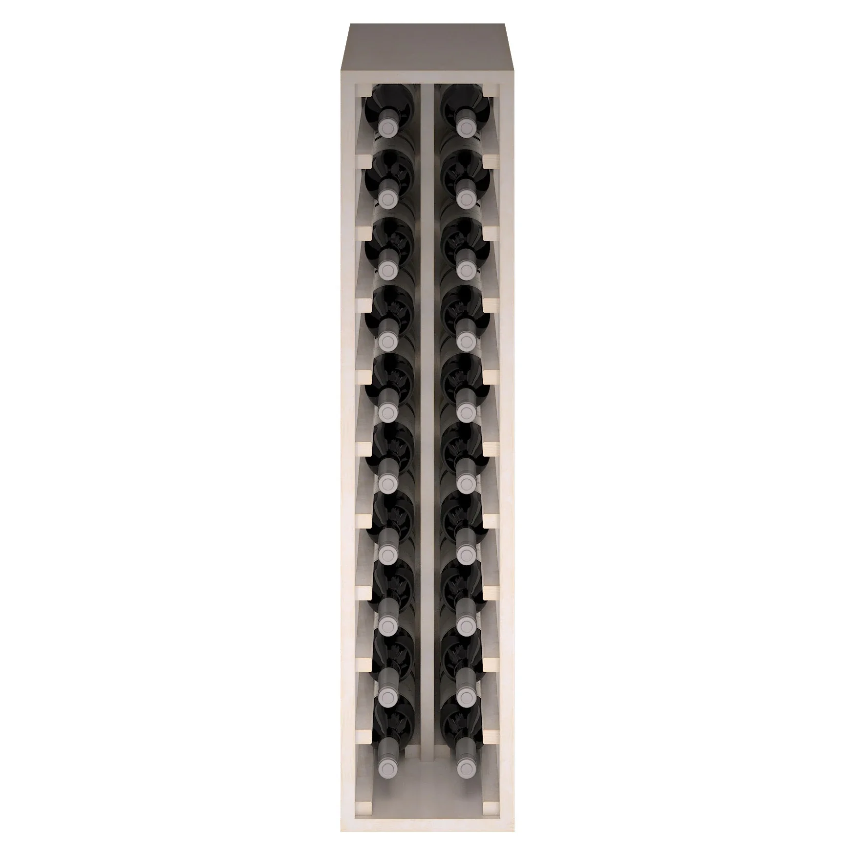 Botellero de madera de pino para 20 botellas Godello EW2032 - Image 3