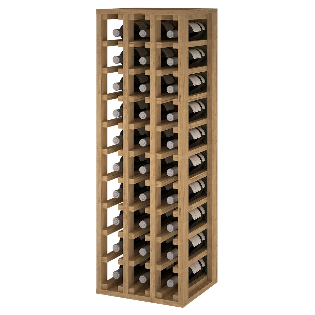 Botellero de madera de pino para 30 botellas Godello EX2033 - Image 3