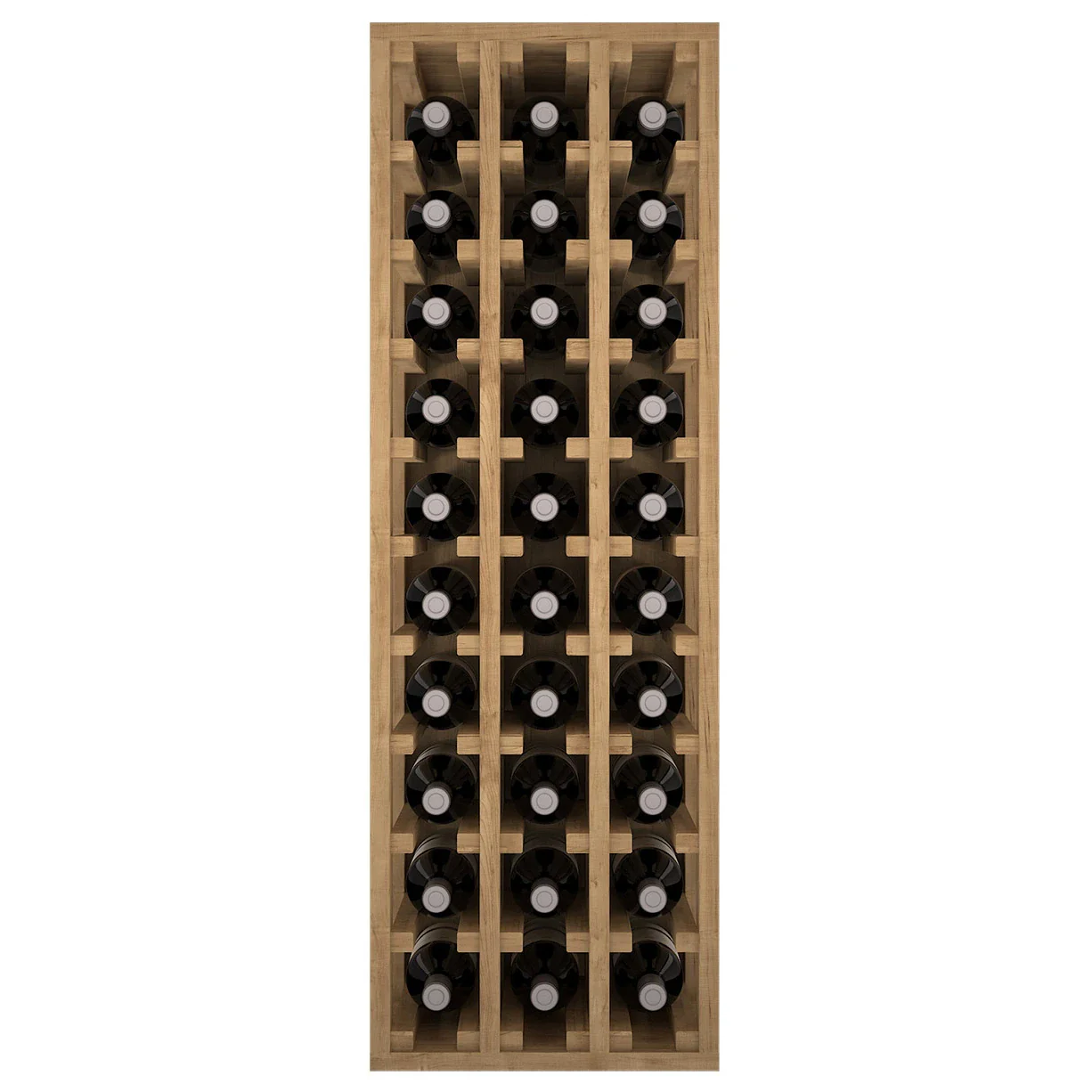 Botellero de madera de pino para 30 botellas Godello EX2033 - Image 4