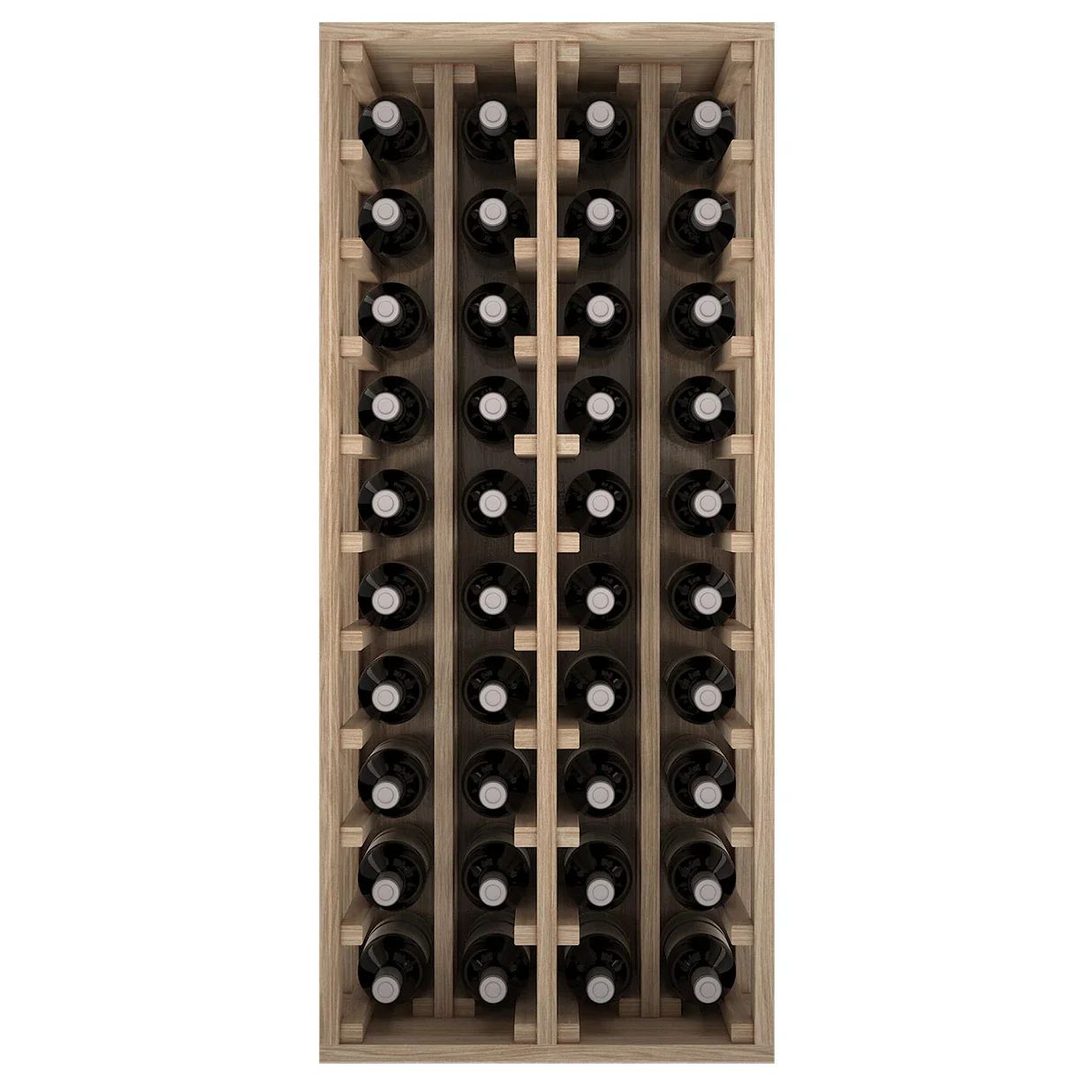 Botellero de madera de roble para 40 botellas Godello ER2034 - Image 2