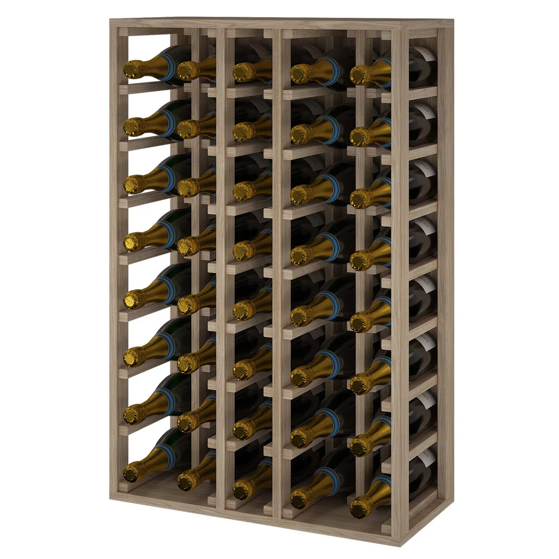 Botellero de madera de roble para 40 botellas champagne Mágnum Godello ER2062 - Image 3