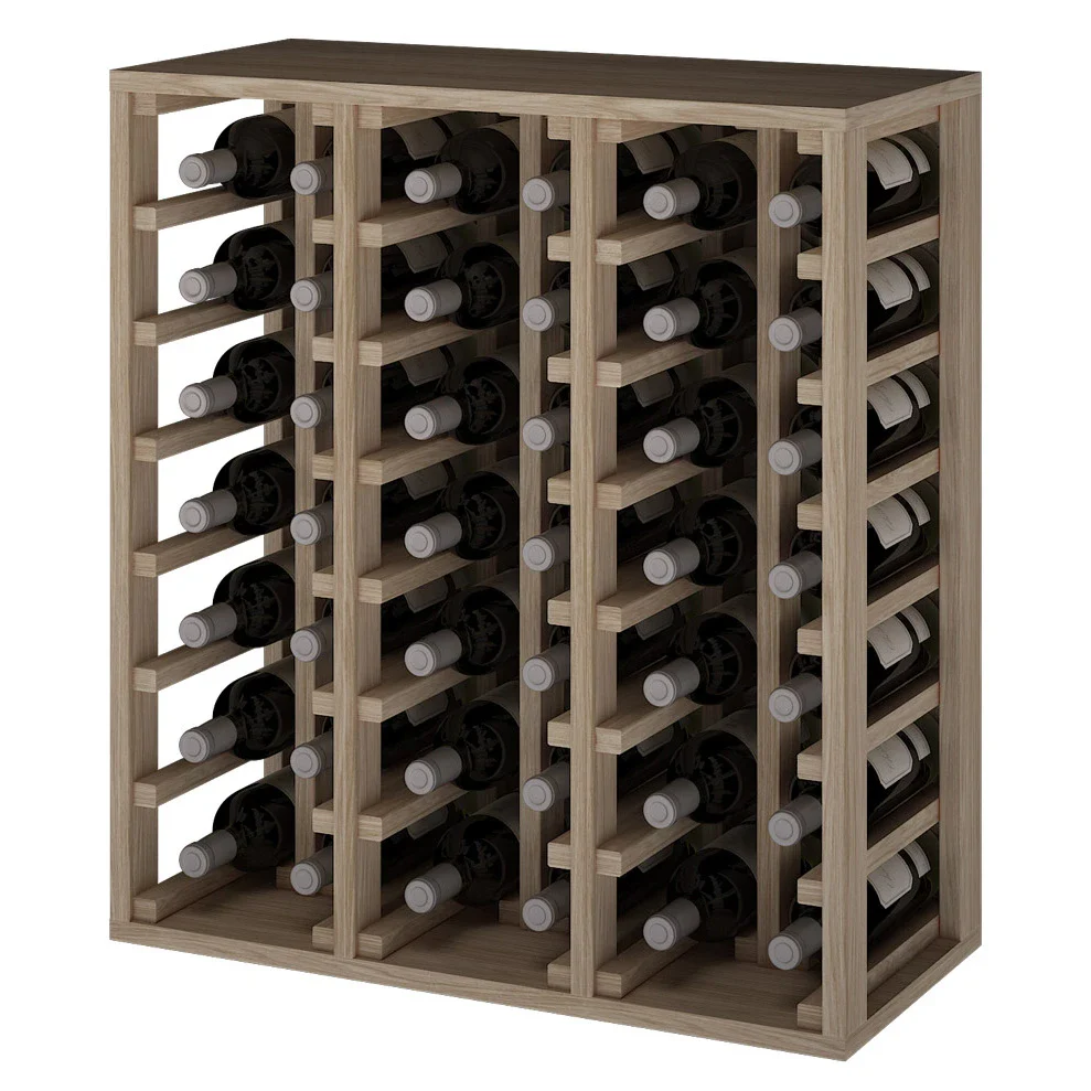 Botellero de madera de roble para 42 botellas Godello ER2061 - Image 3