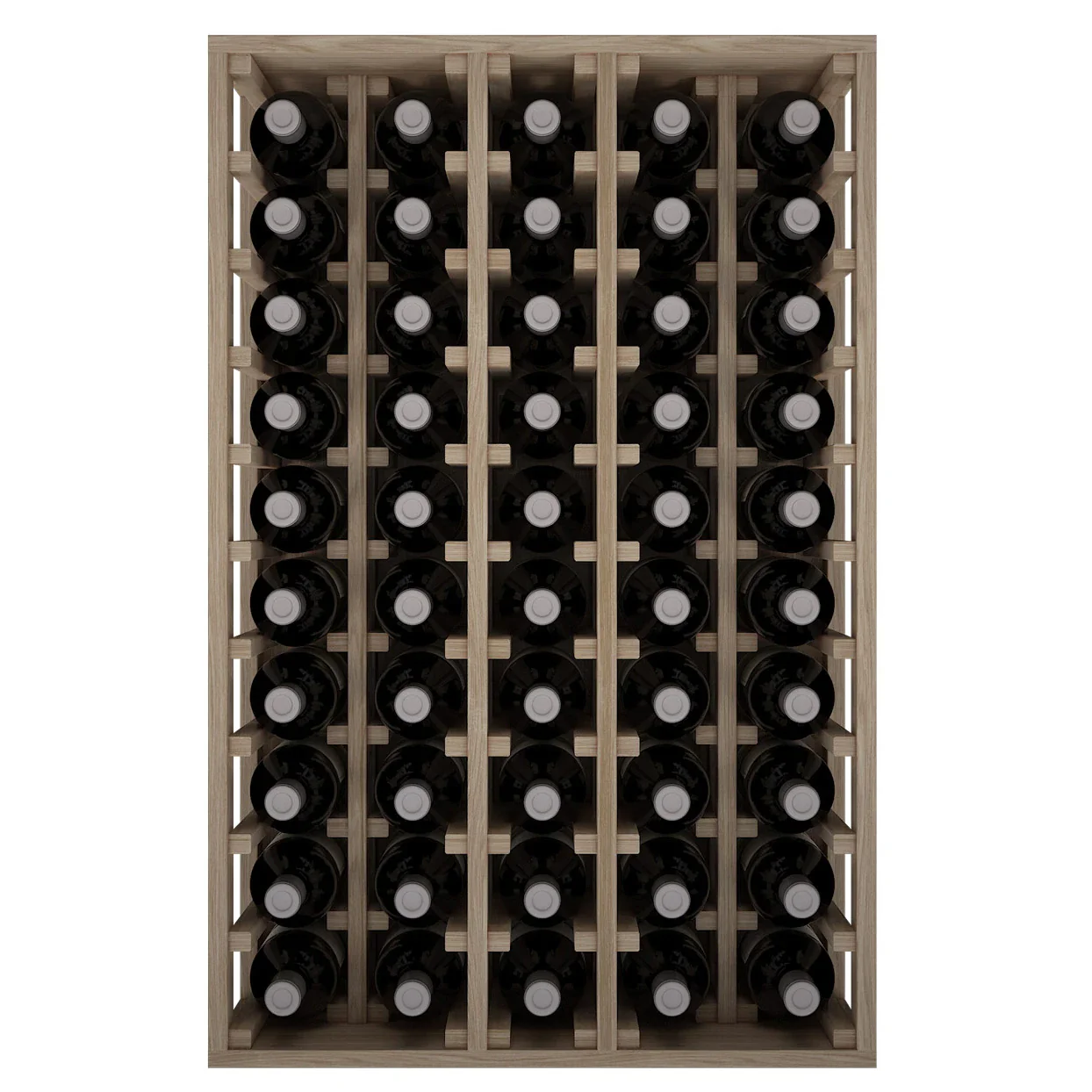 Botellero de madera de roble para 50 botellas Mágnum Godello ER2066 - Image 2