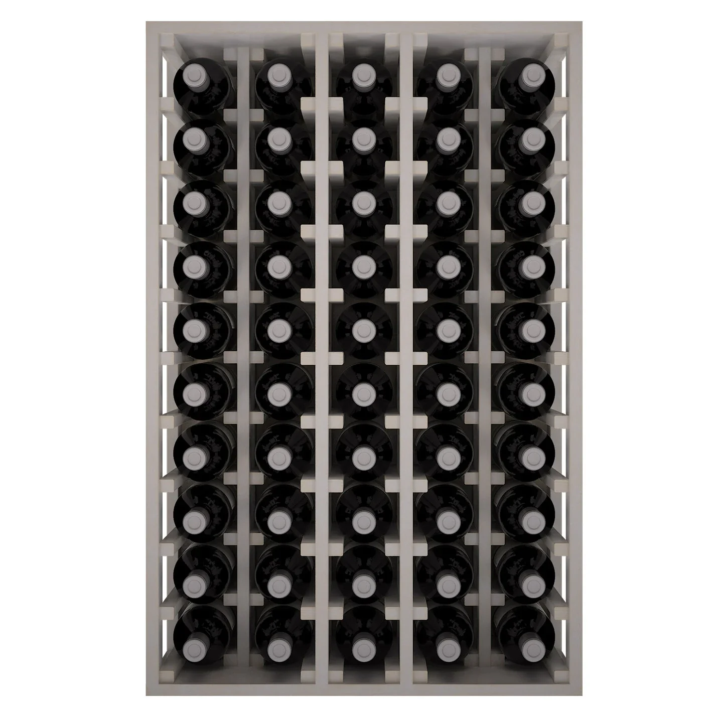 Botellero de madera de pino para 50 botellas Mágnum Godello EW2066 - Image 2