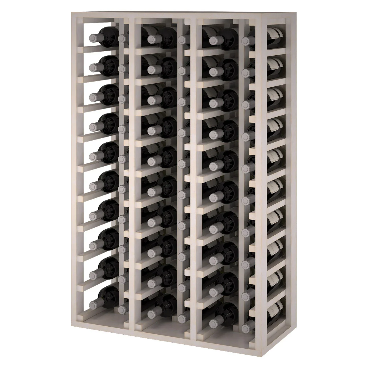 Botellero de madera de pino para 60 botellas Godello EW2060 - Image 4