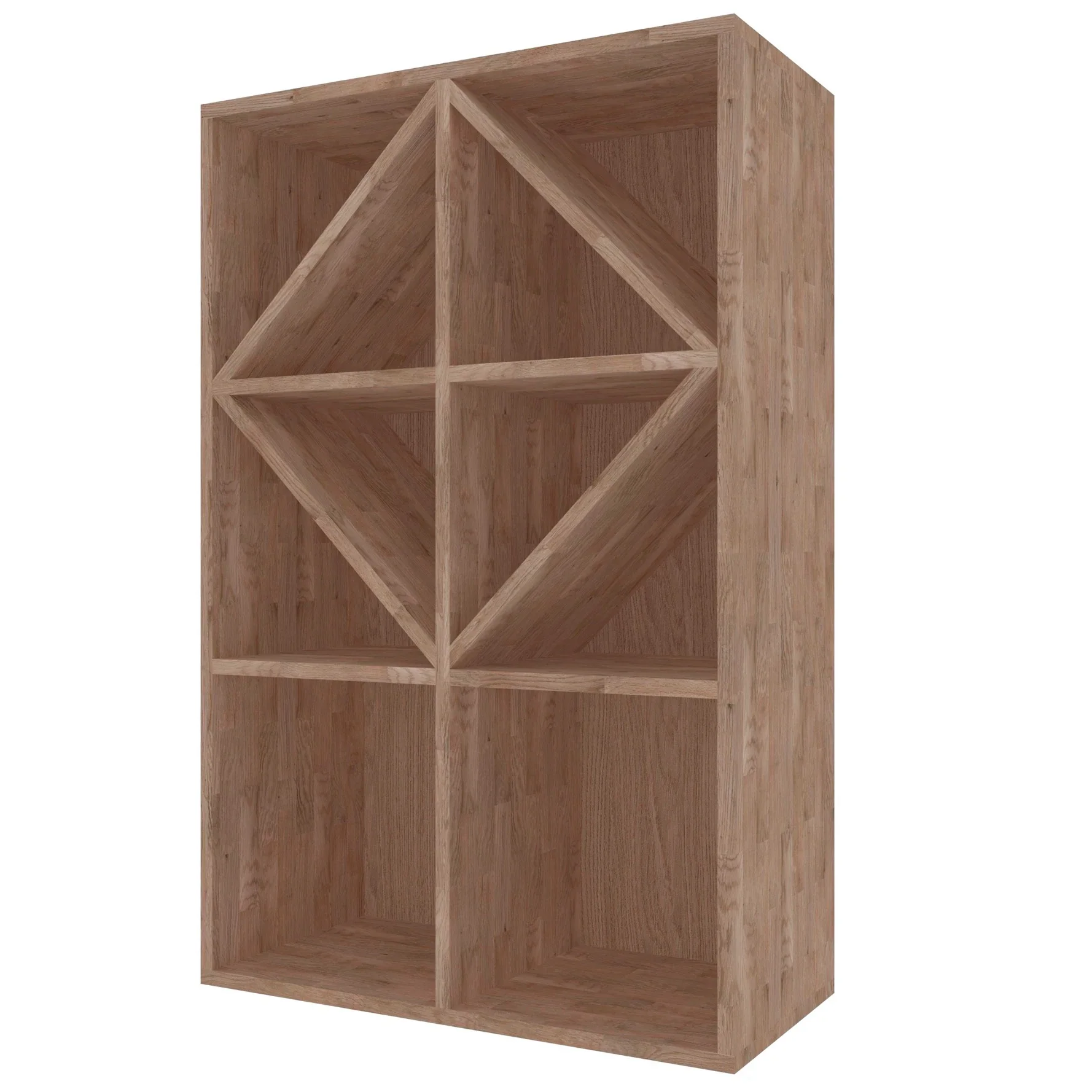 Botellero de madera de pino para 70 botellas Godello EX2534 - Image 3