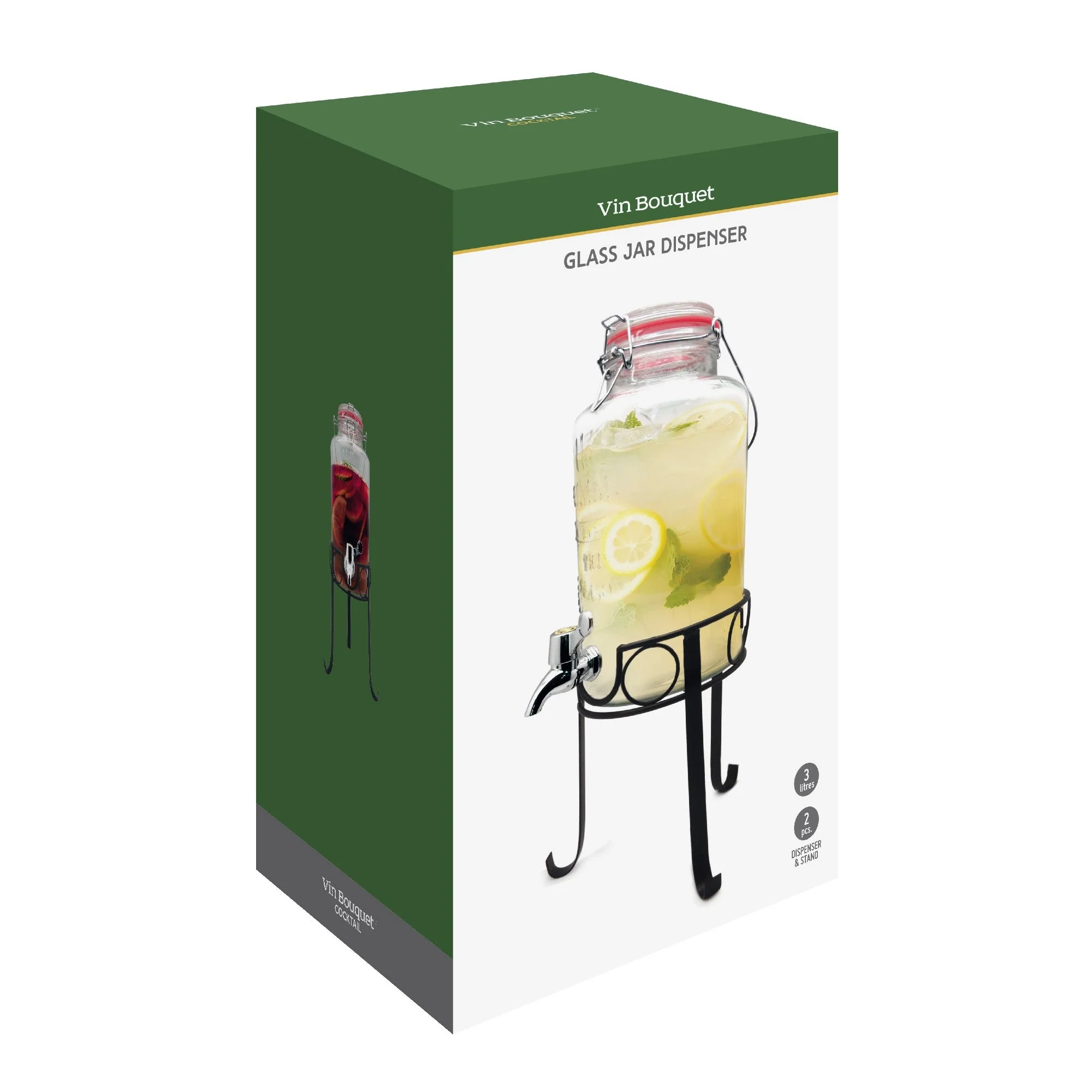 Dispensador de Bebidas 3,5 L con Peana - Image 5