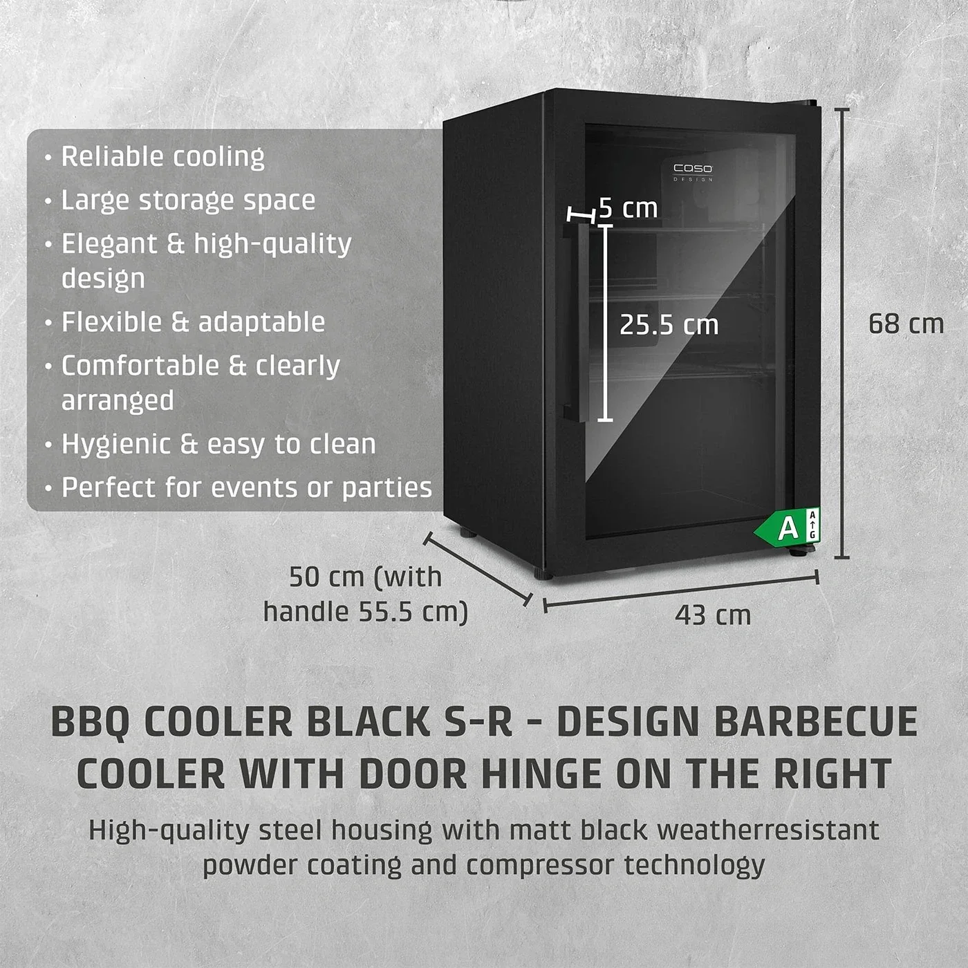 Refrigerador de bebidas Caso Barbecue Cooler S-R - Image 10