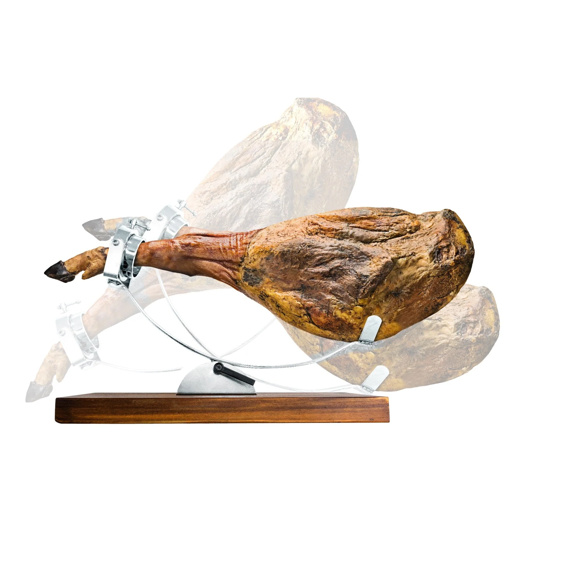 Jamonero Basculante con Cabezal Giratorio Madera - Image 3