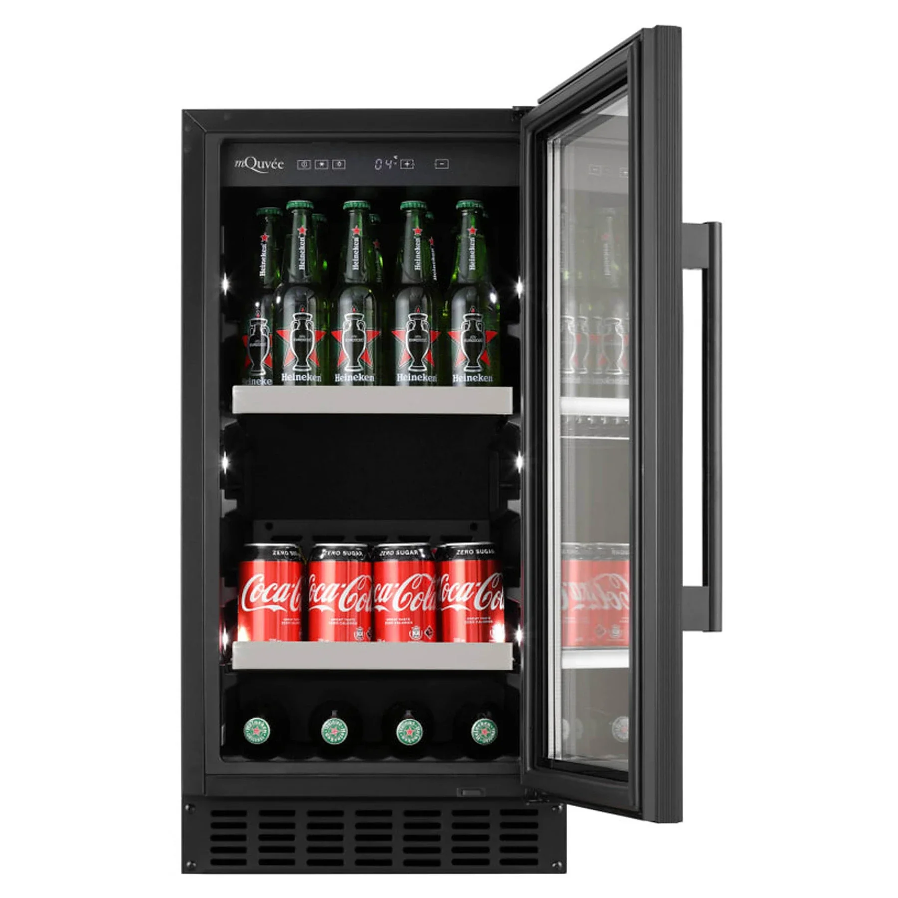 Nevera para cerveza mQuvée BeerServer 40 Anthracite Black - Image 3