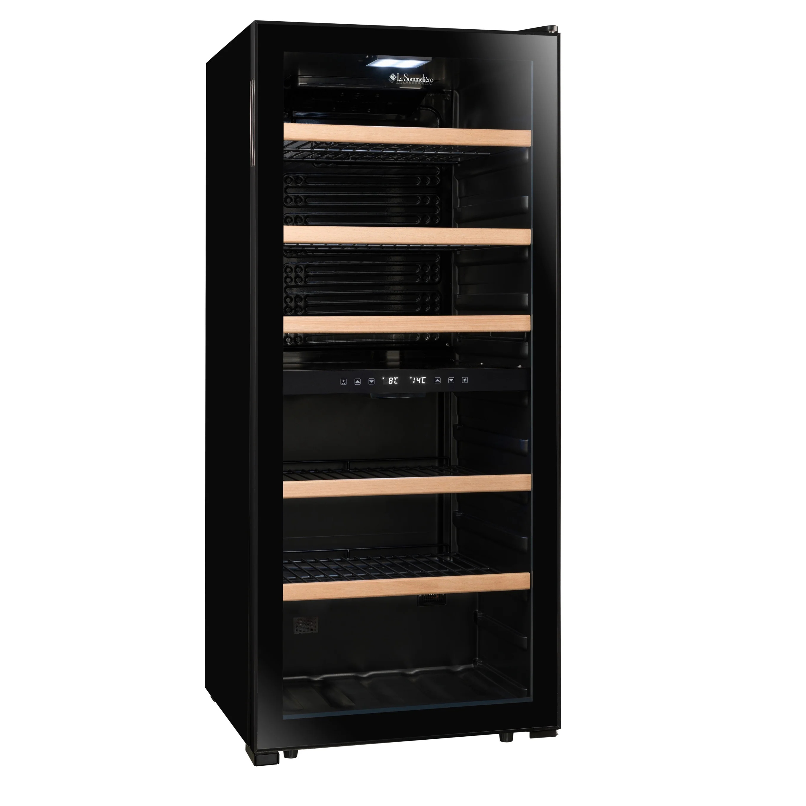 Vinoteca 102 botellas La Sommelière LS102DZ BLACK doble zona - Image 11