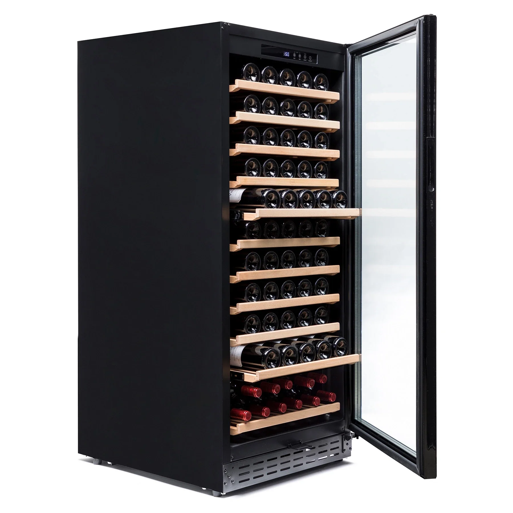 Vinoteca 116 botellas Vinobox V110 GC 1T Black - Image 4