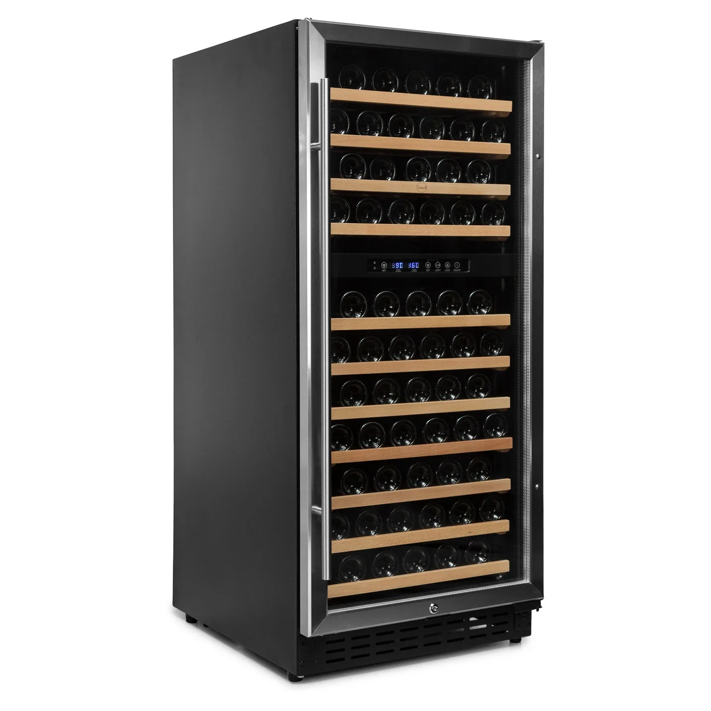 Vinoteca 116 botellas Vinobox V110 GC 2T Inox doble zona - Image 3