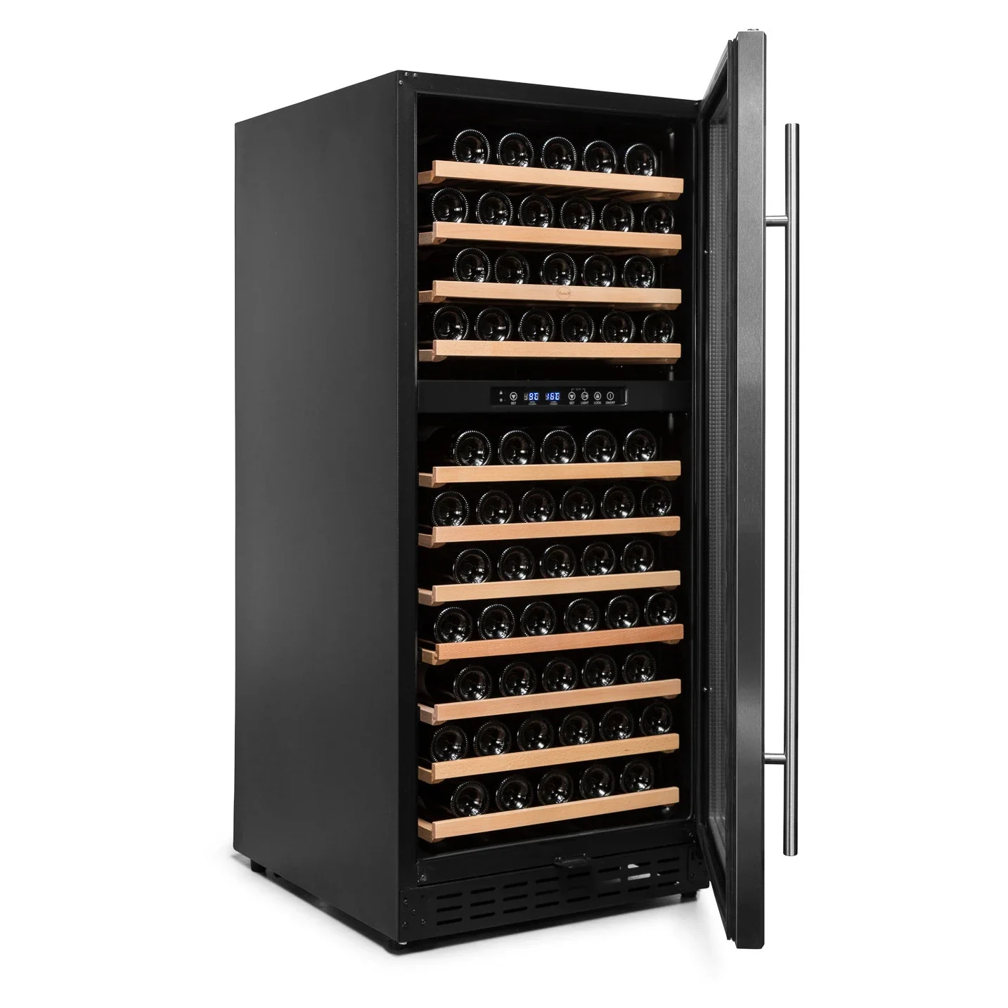 Vinoteca 116 botellas Vinobox V110 GC 2T Inox doble zona - Image 4