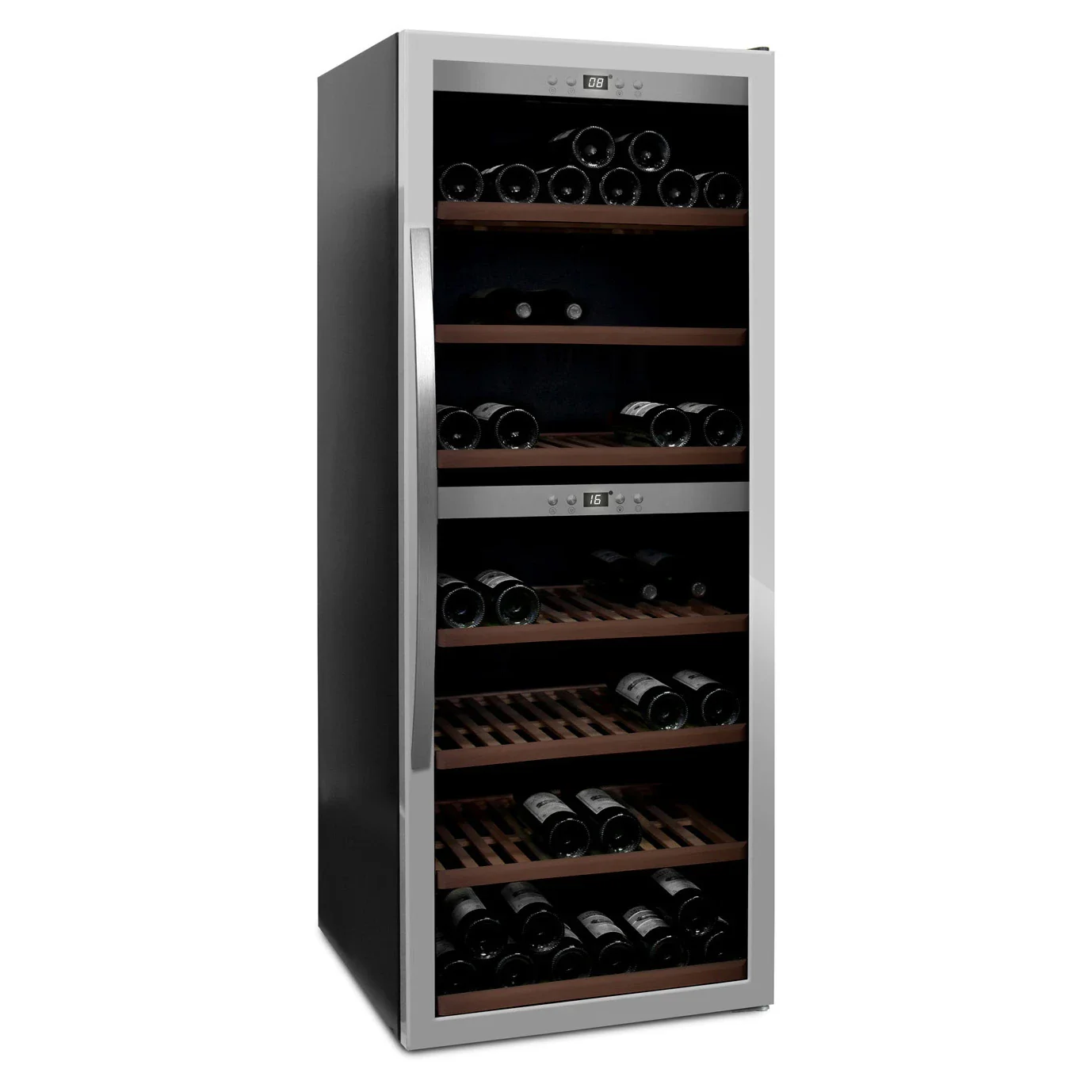 Vinoteca 126 botellas mQuvée WineExpert 126 doble zona Stainless - Image 2