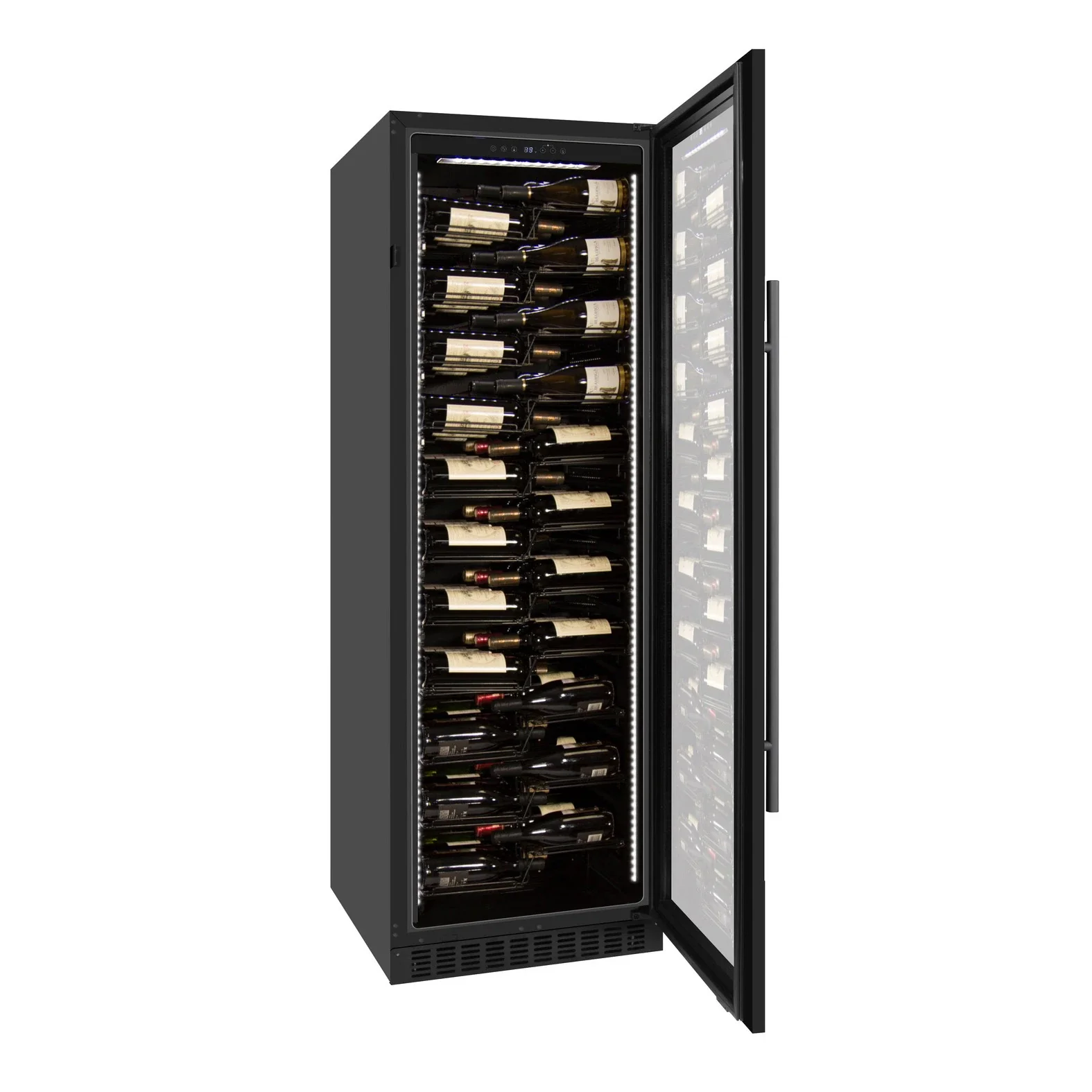Vinoteca 132 botellas PRO1320M negro - Image 3