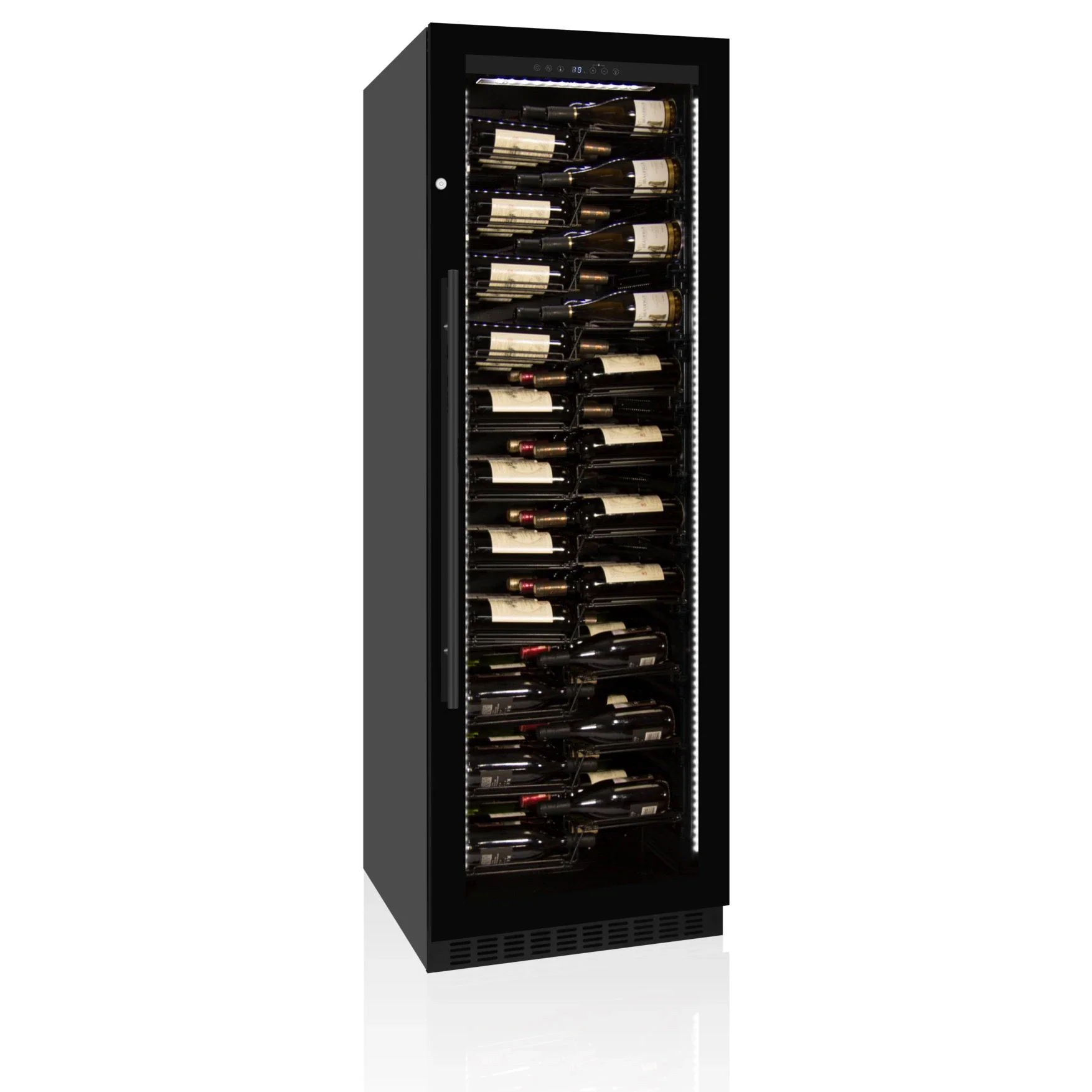 Vinoteca 132 botellas PRO1320M negro - Image 4