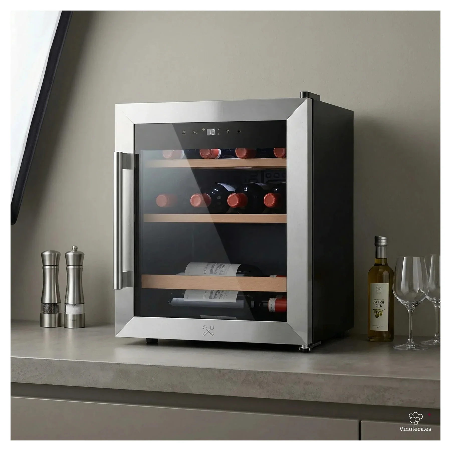 Vinoteca con compresor 15 botellas Les Petits Champs CAVC15 - Image 2