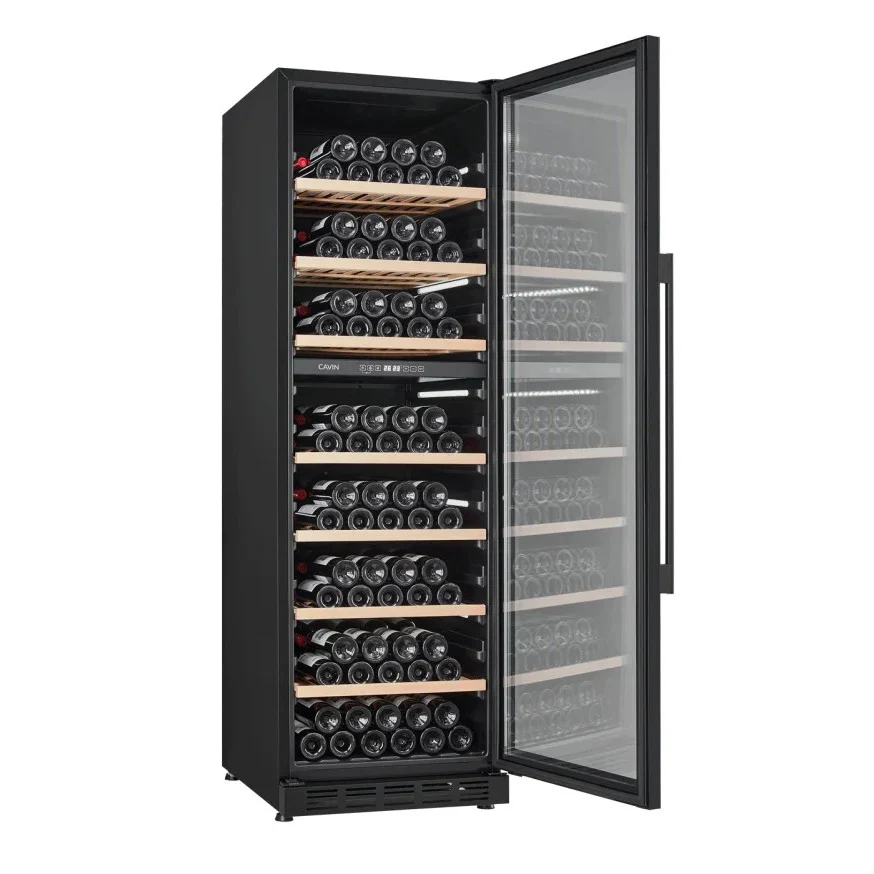 Vinoteca 151 botellas Cavin Arctic Collection 151D Fullglass black - Image 3