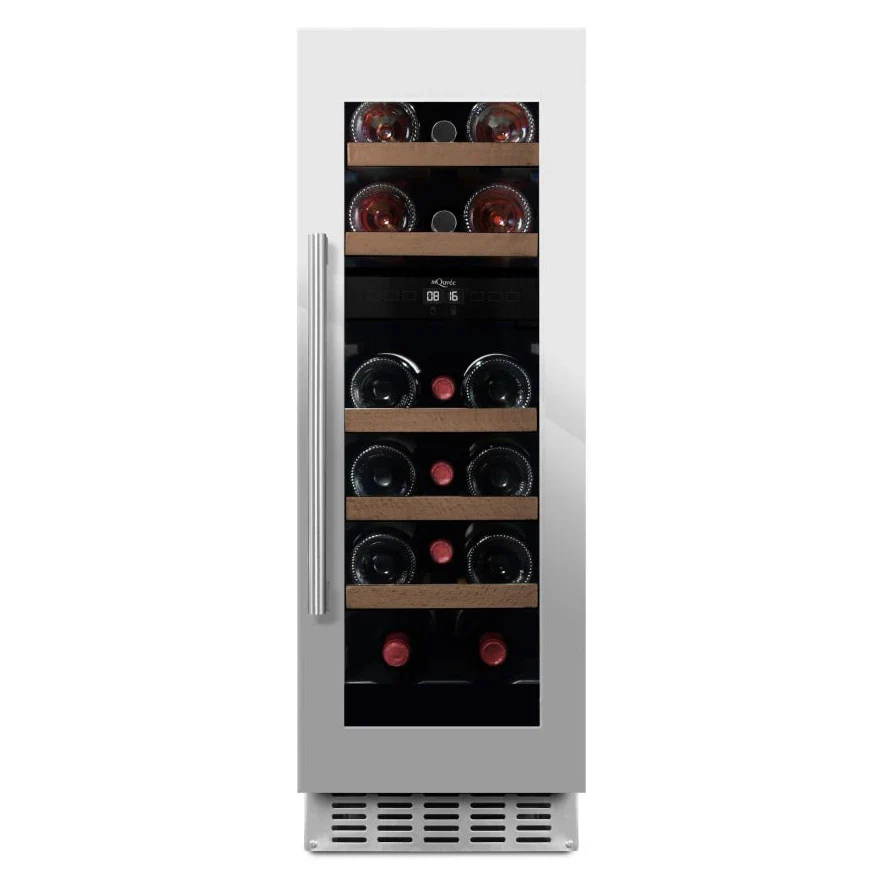 Vinoteca 16 botellas mQuvée WineCave 780 30D doble zona Stainless