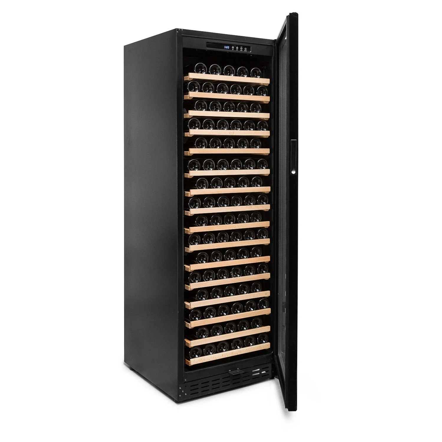 Vinoteca 166 botellas Vinobox V168GC 1T Black - Image 3