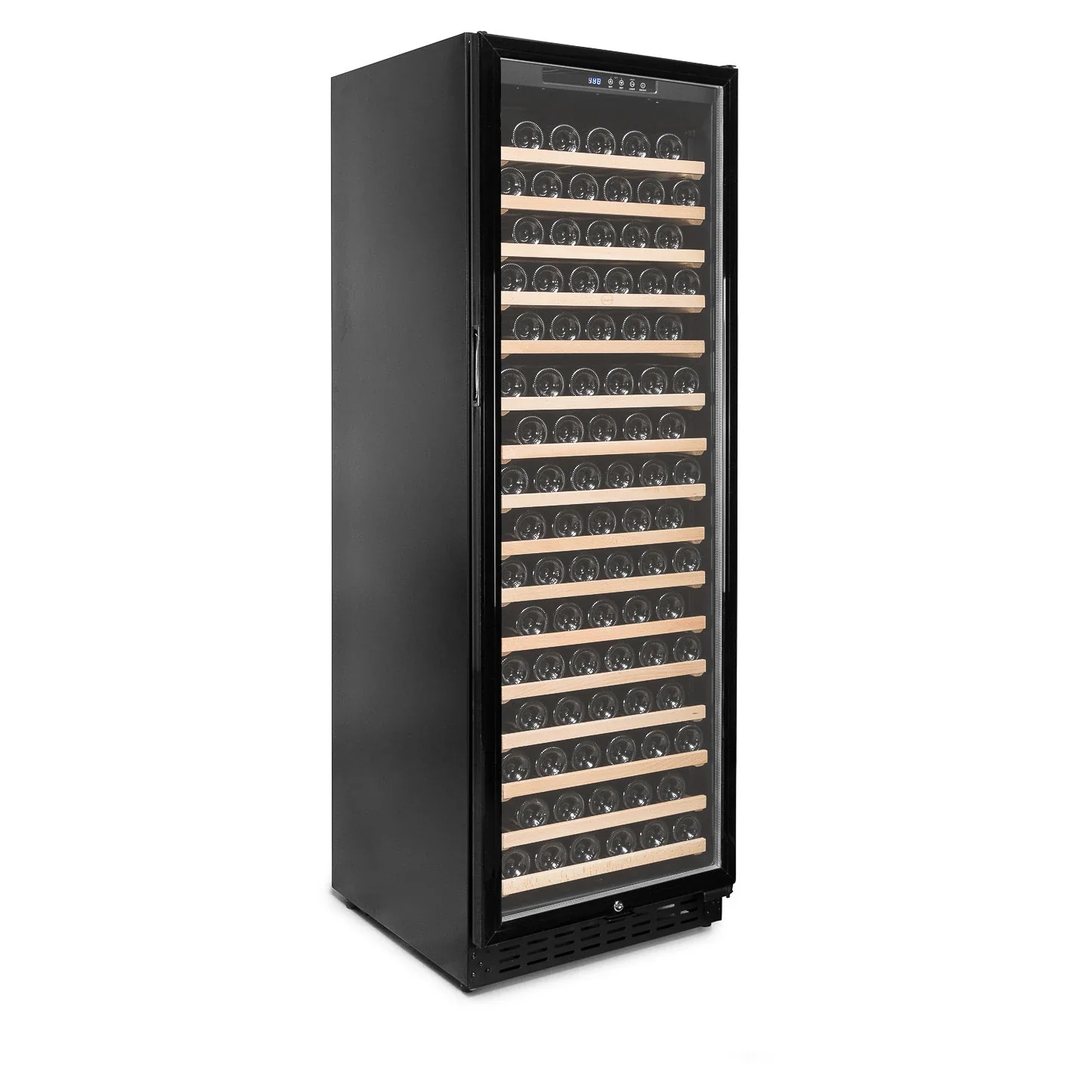 Vinoteca 166 botellas Vinobox V168GC 1T Black - Image 4