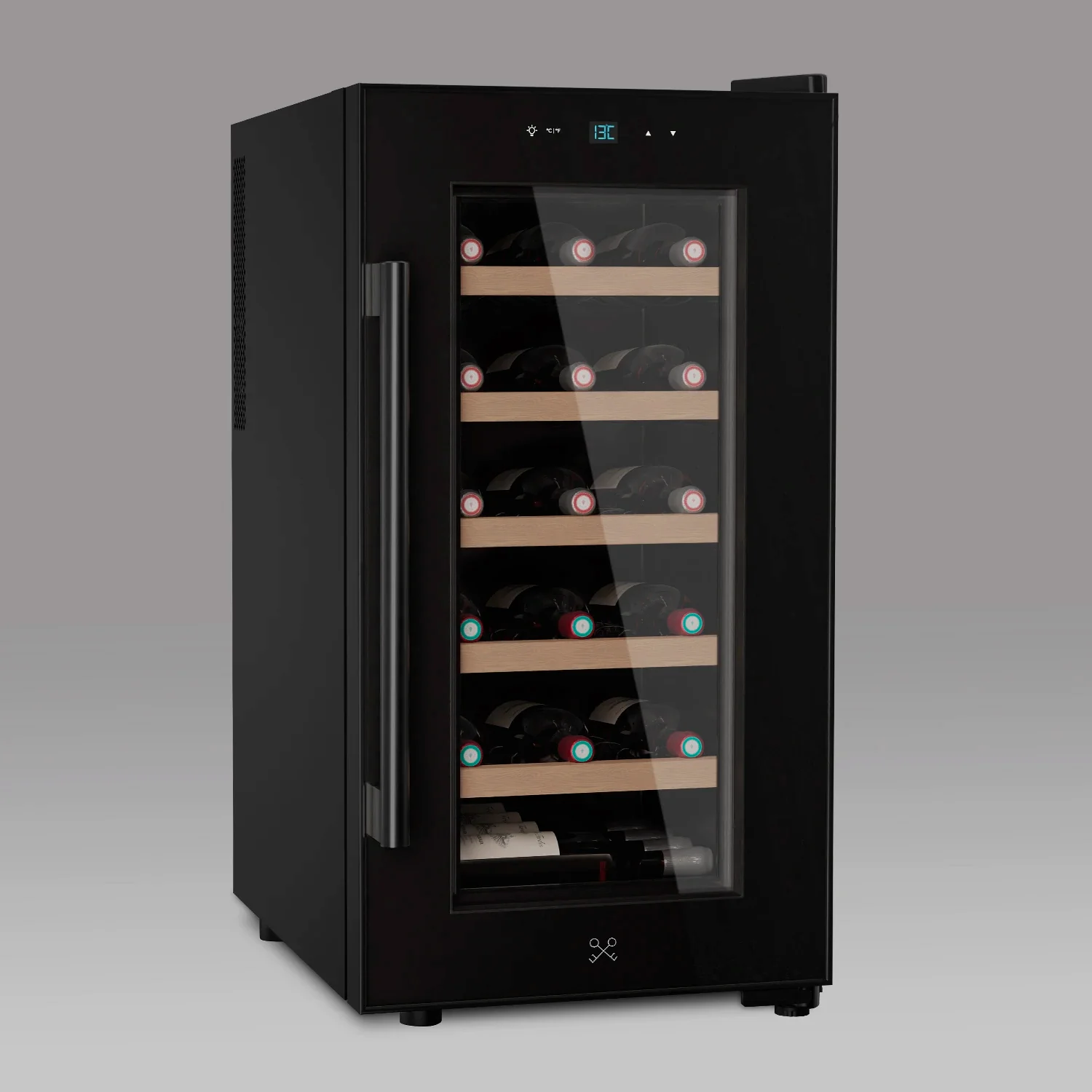 Vinoteca 18 botellas Les Petits Champs CAVCB18 Black - Image 3