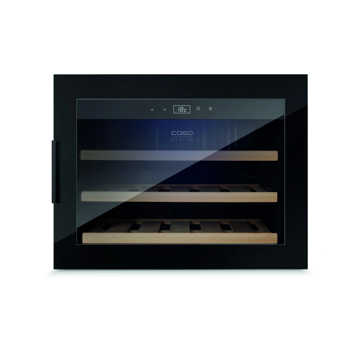 Vinoteca encastrable en columna 18 botellas Caso WineSafe 18 EB Black - Image 2
