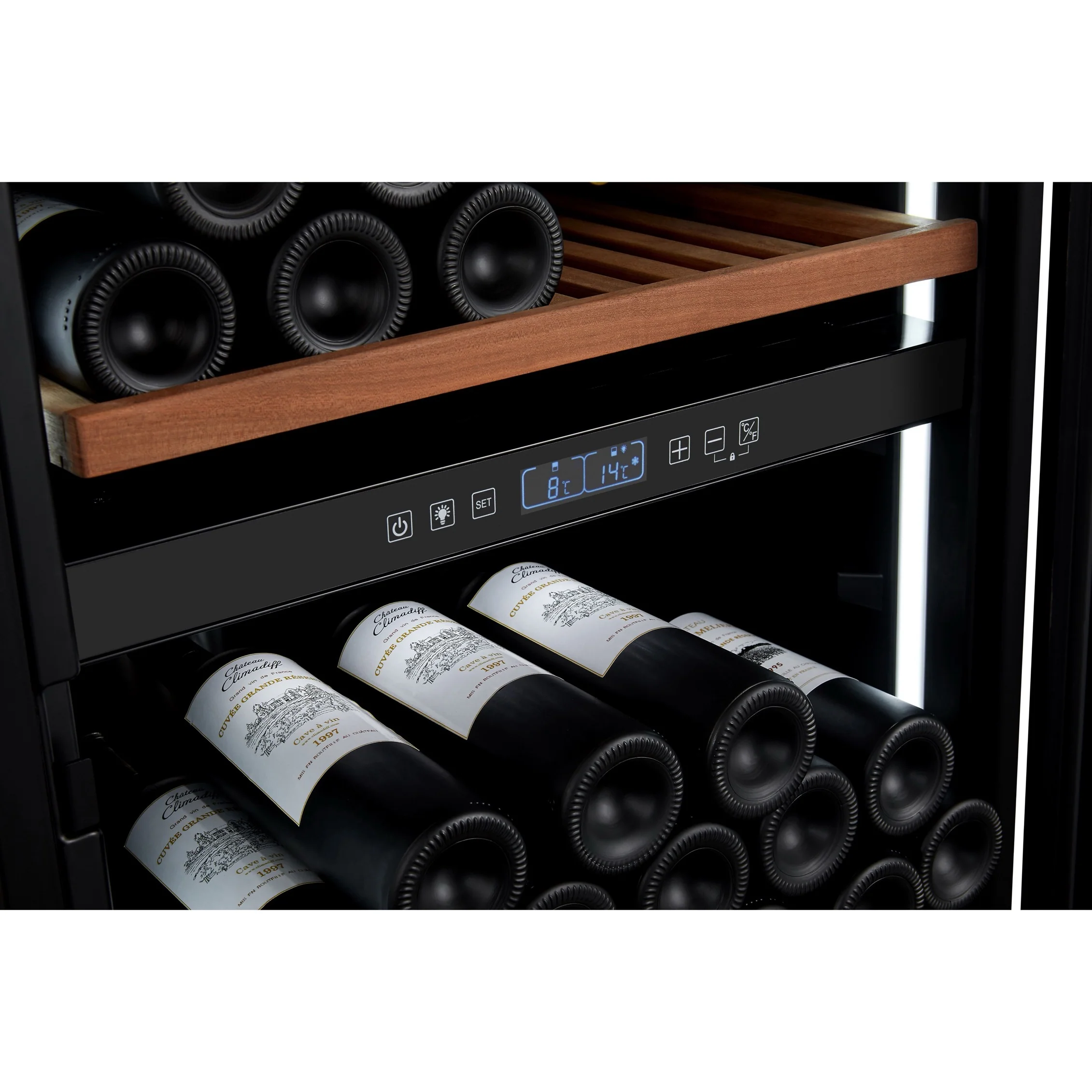 Vinoteca 193 botellas Climadiff MILLESIME190DB doble zona - Image 3