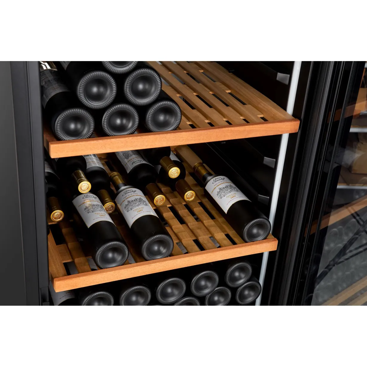 Vinoteca de envejecimiento 204 botellas Climadiff MILLESIME200B doble zona - Image 7