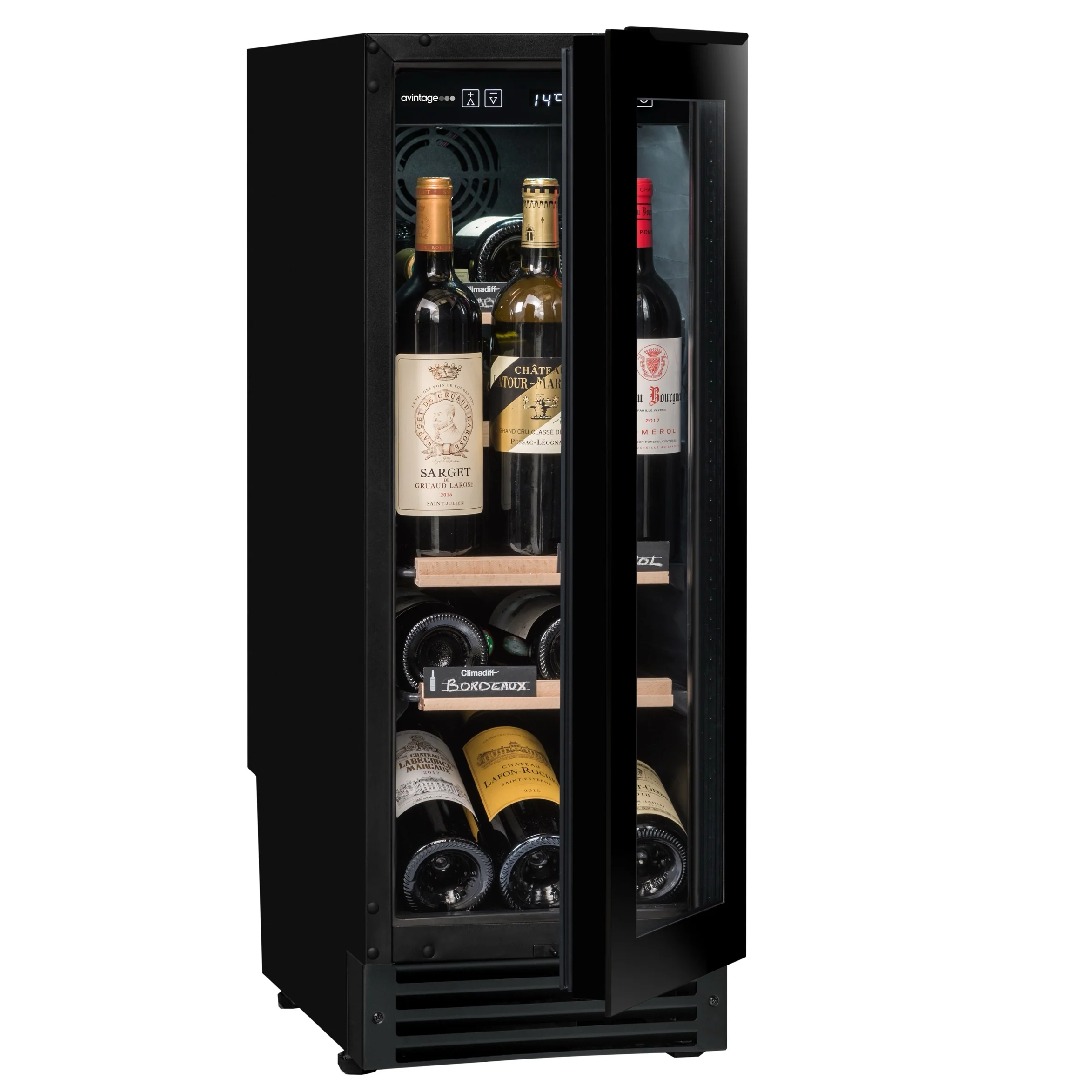 Vinoteca 22 botellas Avintage AVU23TB1 negra - Image 10