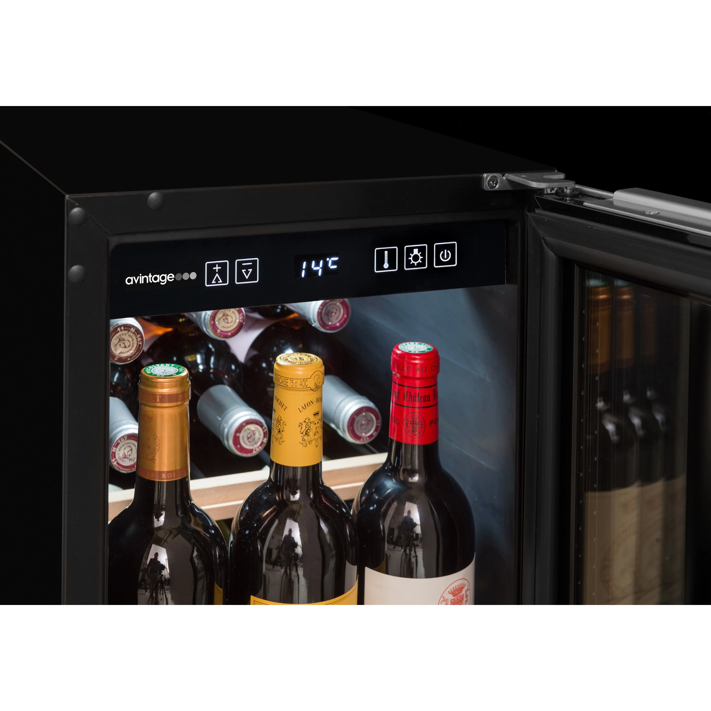 Vinoteca 22 botellas Avintage AVU23TB1 negra - Image 3