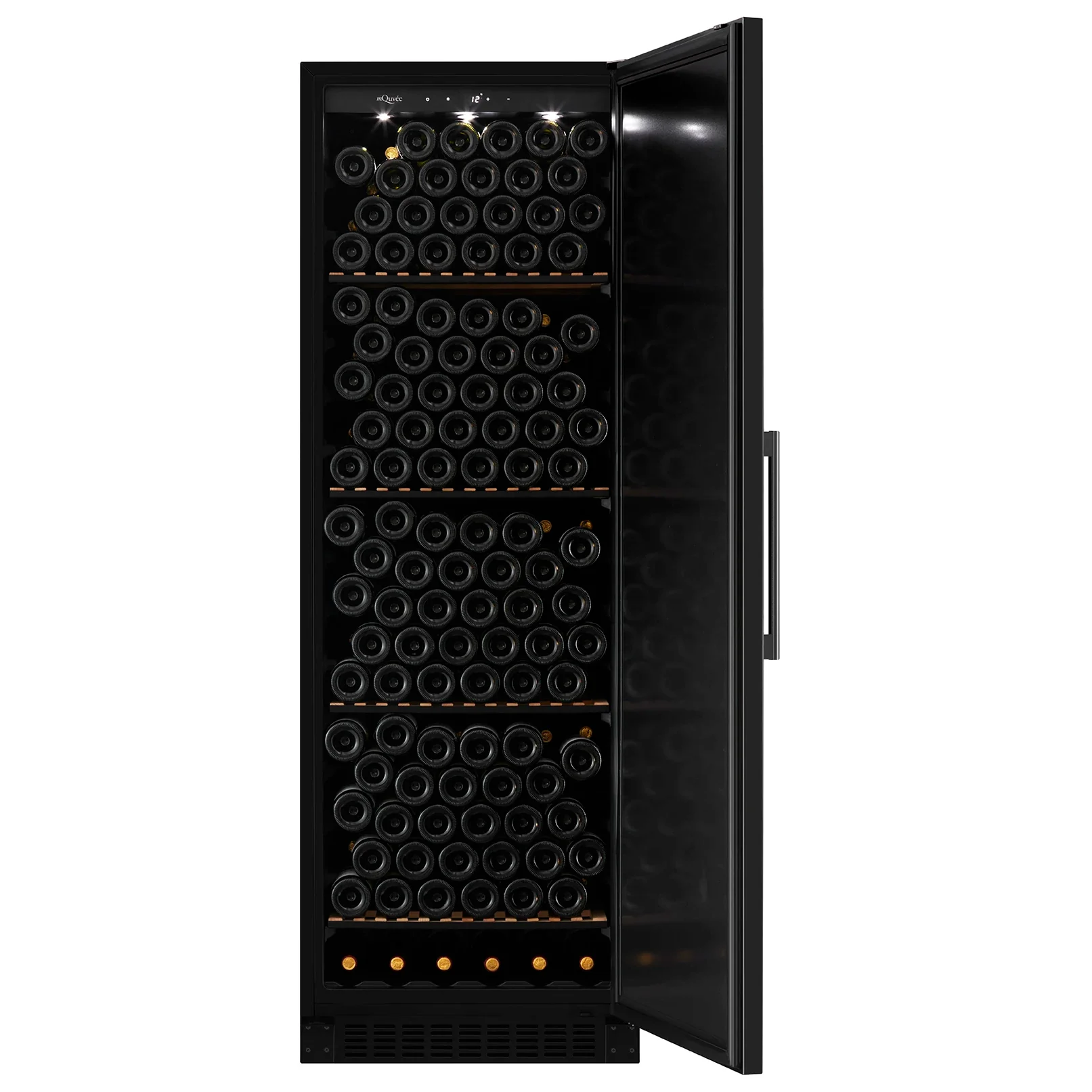 Vinoteca 226 botellas mQuvée WineStore 226 Solid Black - Image 2