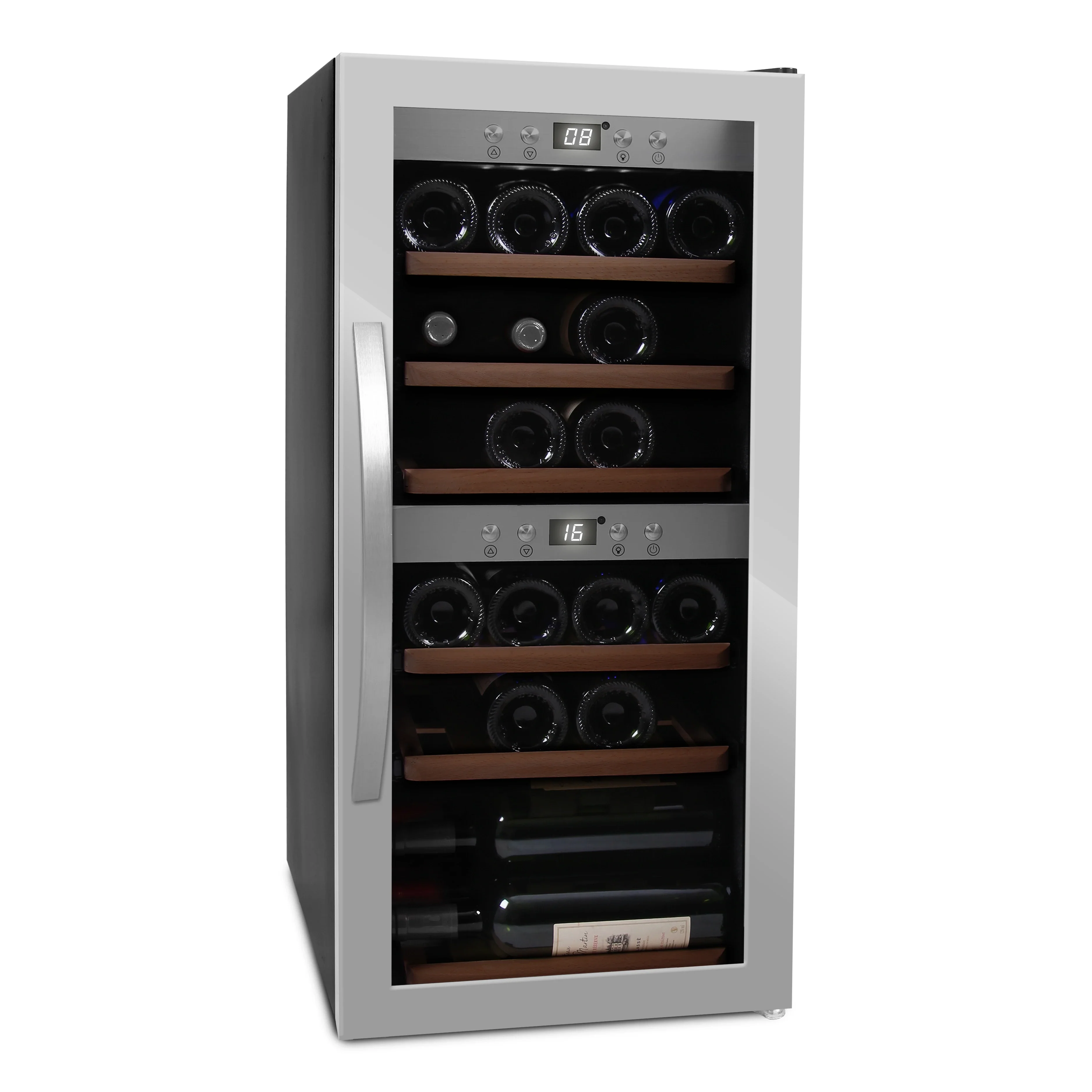 Vinoteca 24 botellas mQuvée WineExpert 24 doble zona Stainless - Image 4