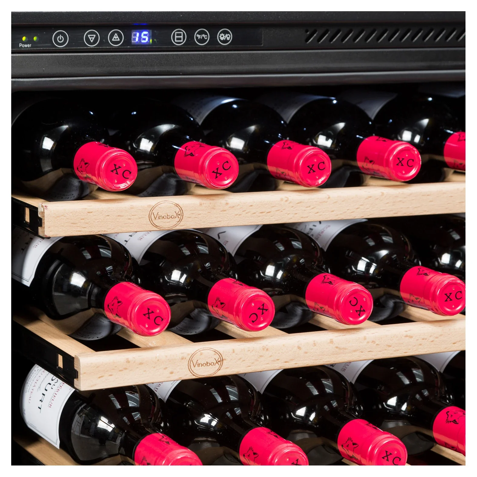 Vinoteca 24 botellas Vinobox V24 Design Inox - Image 4