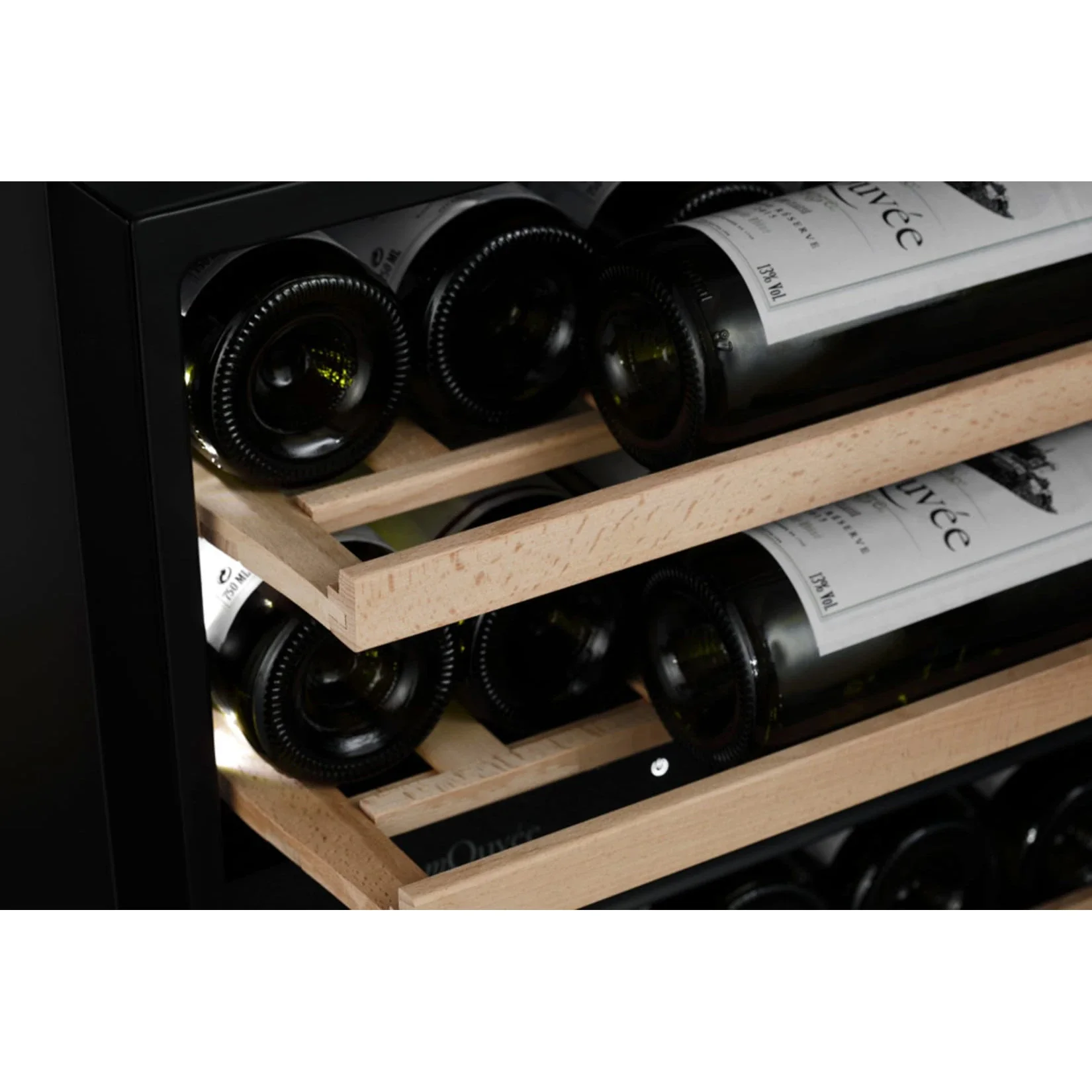 Vinoteca 26 botellas mQuvée WineKeeper Exclusive 25D Panel Ready Push-Pull doble zona - Image 5