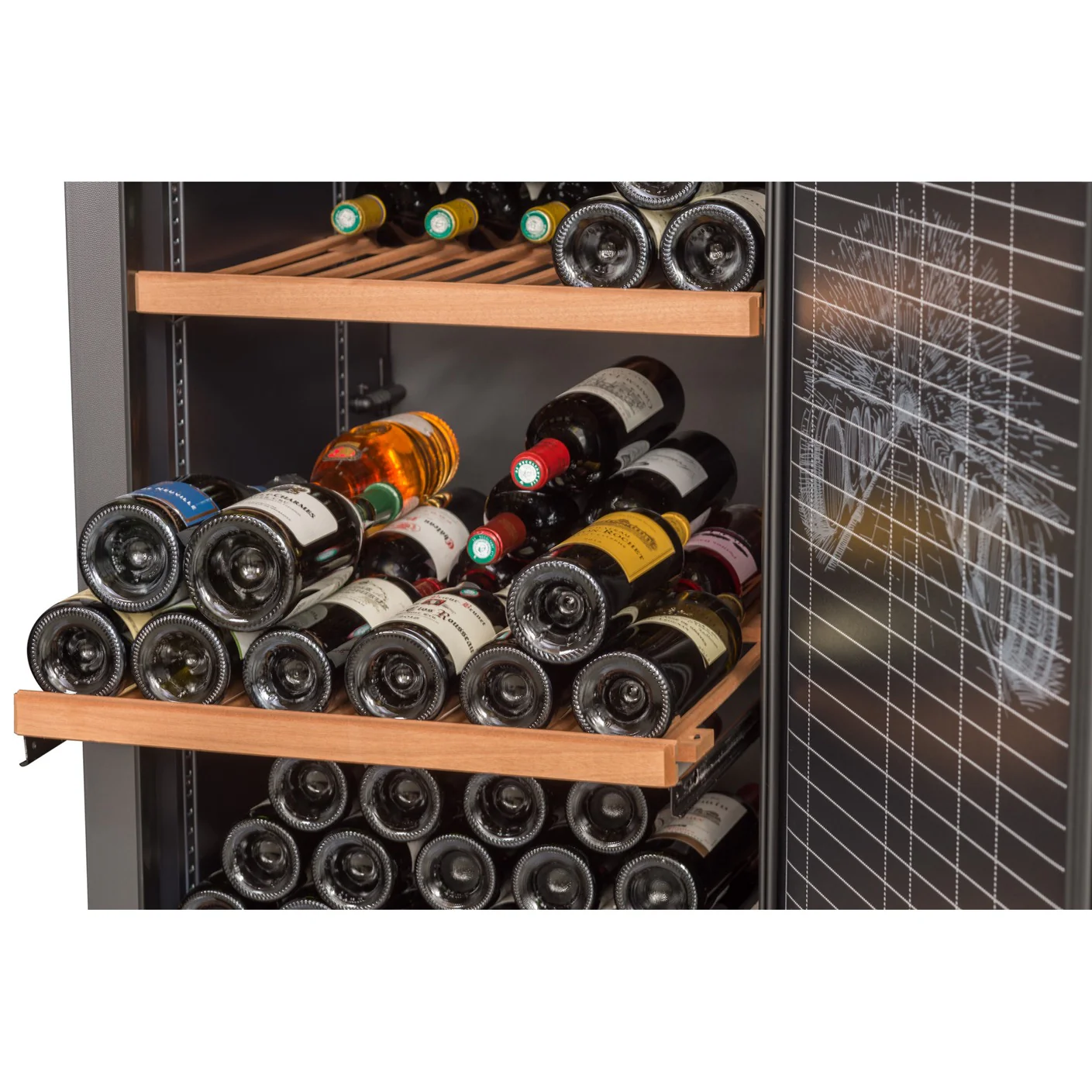 Vinoteca de envejecimiento 264 botellas Climadiff RESERVE 275 - Image 3