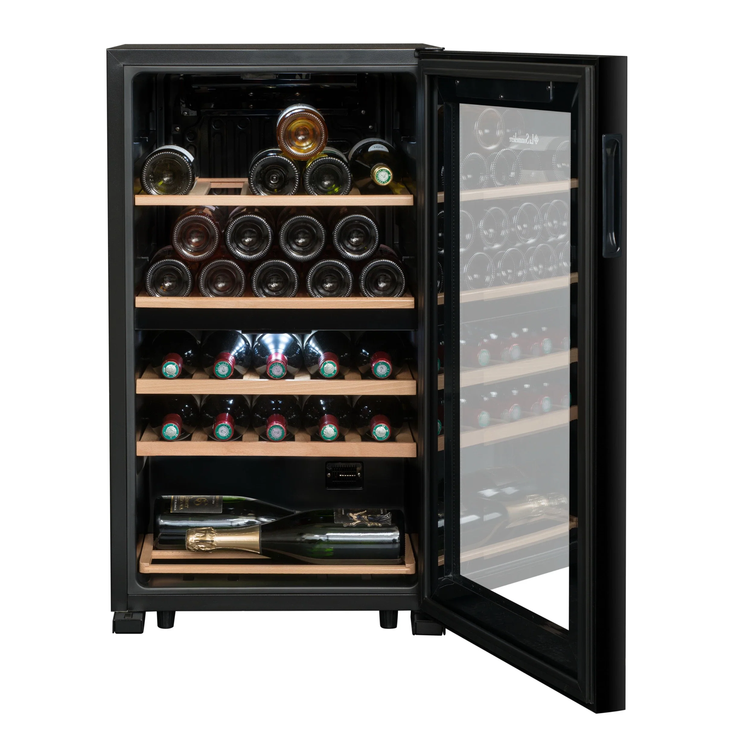 Vinoteca 32 botellas La Sommelière SLS32DZ Black doble zona - Image 13