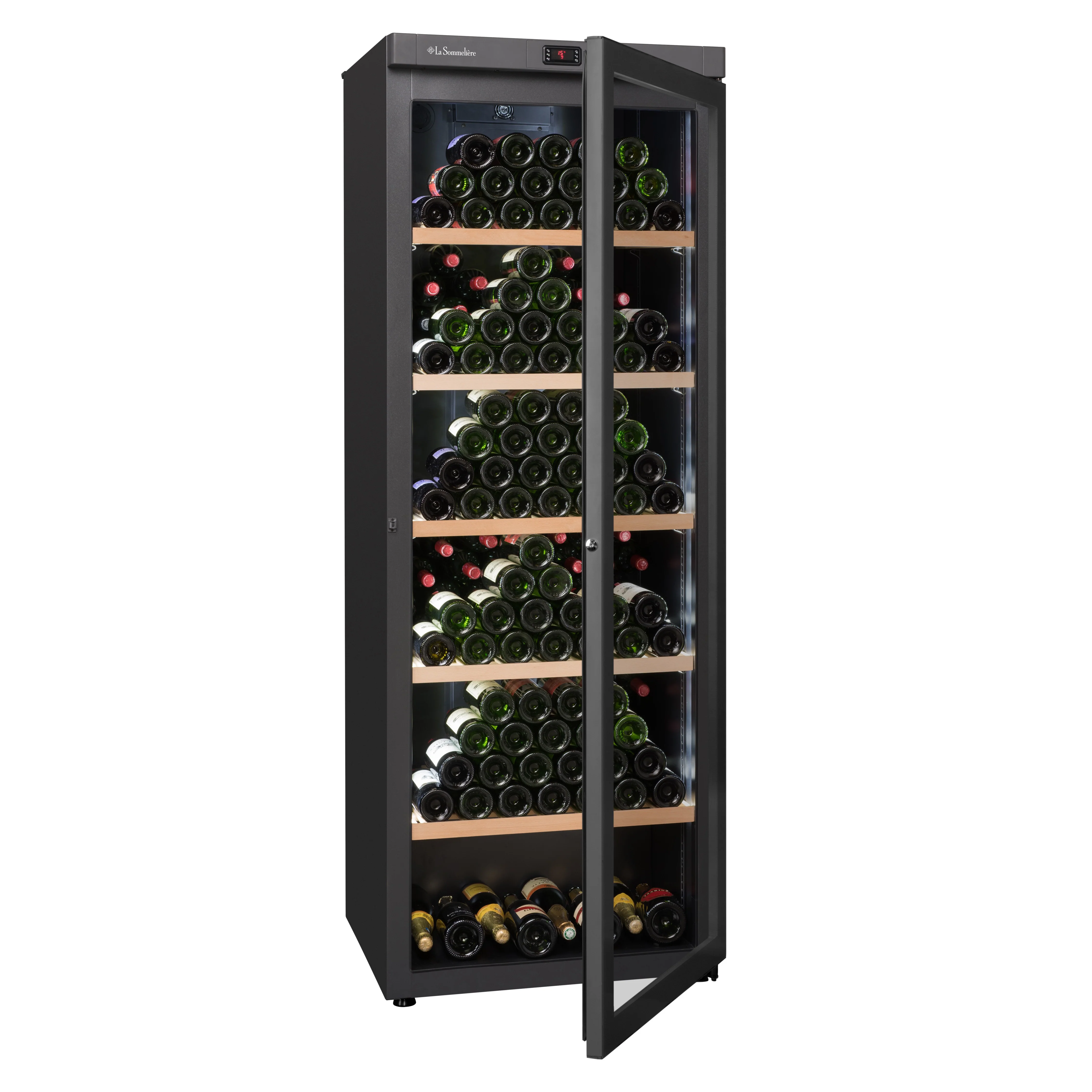 Vinoteca 325 botellas La Sommelière VIP330VBLACK Triple zona - Image 4