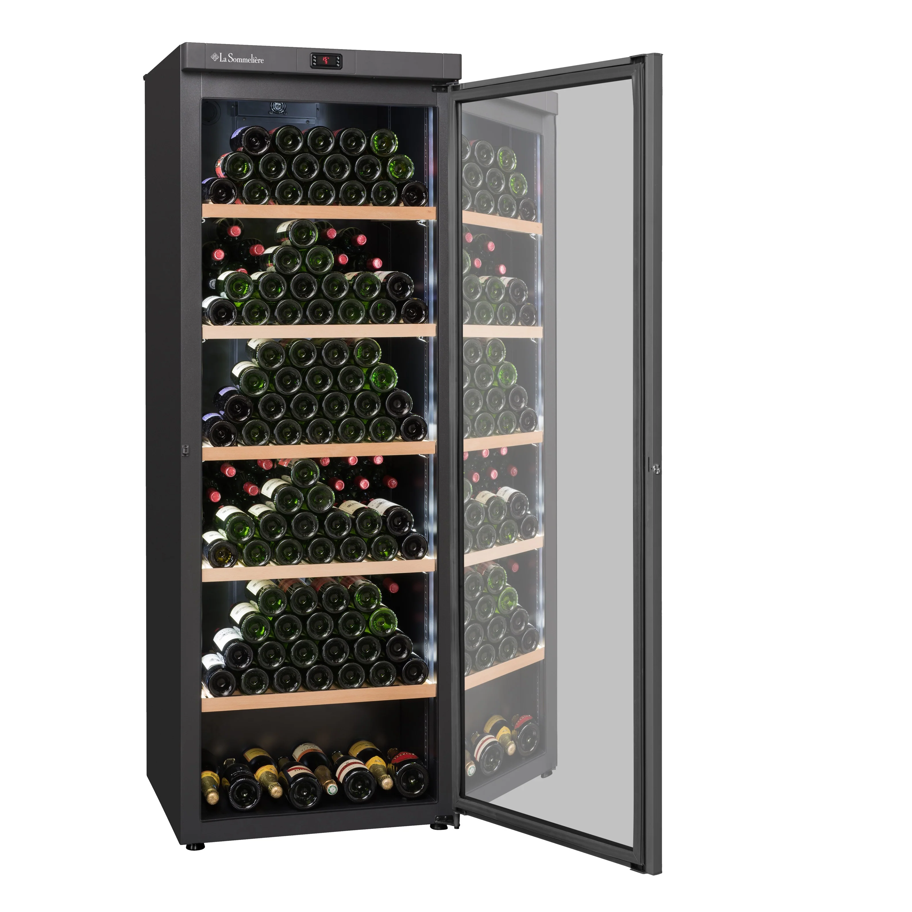 Vinoteca 325 botellas La Sommelière VIP330VBLACK Triple zona - Image 6